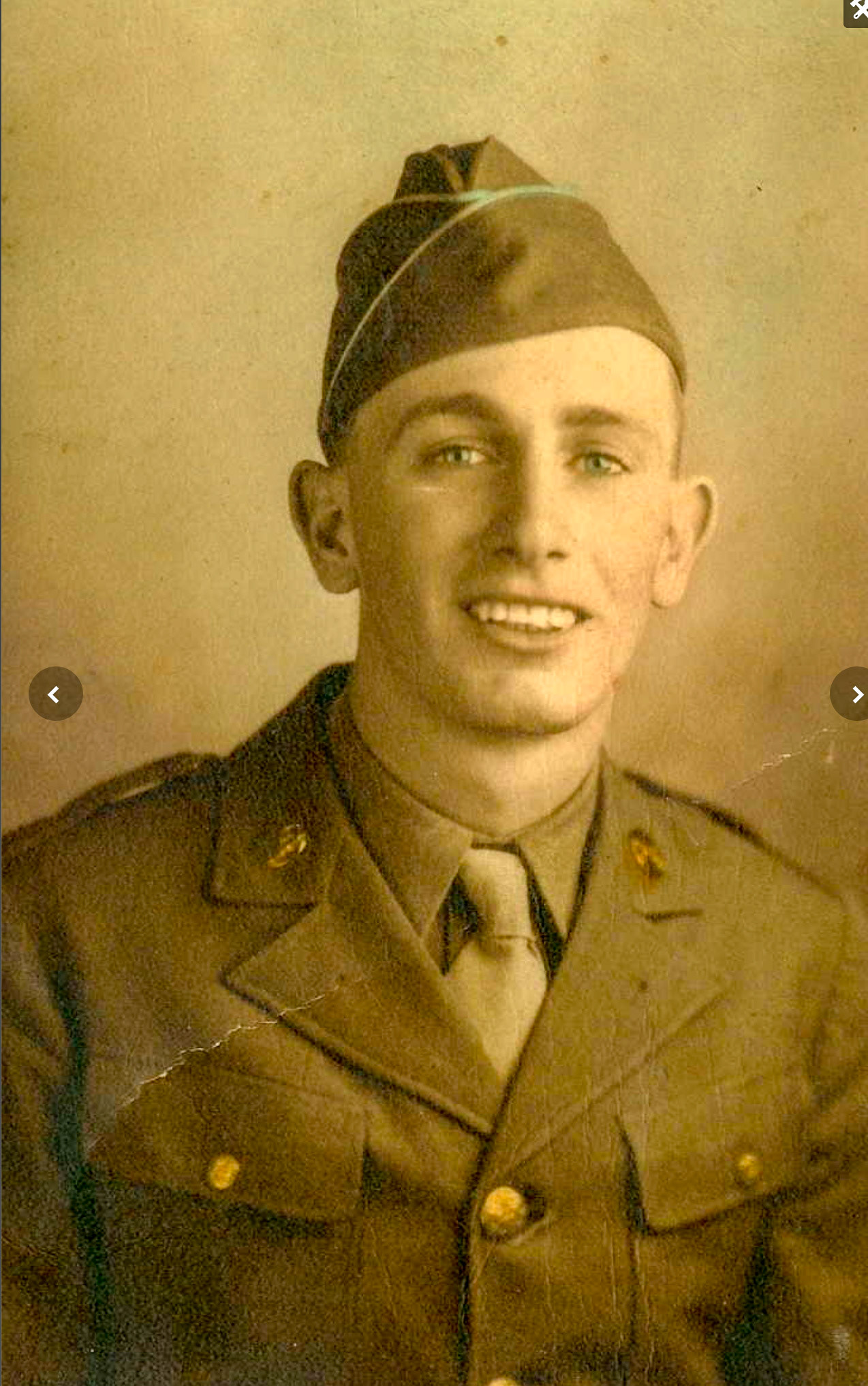 Leeman Chastain WWII Photo