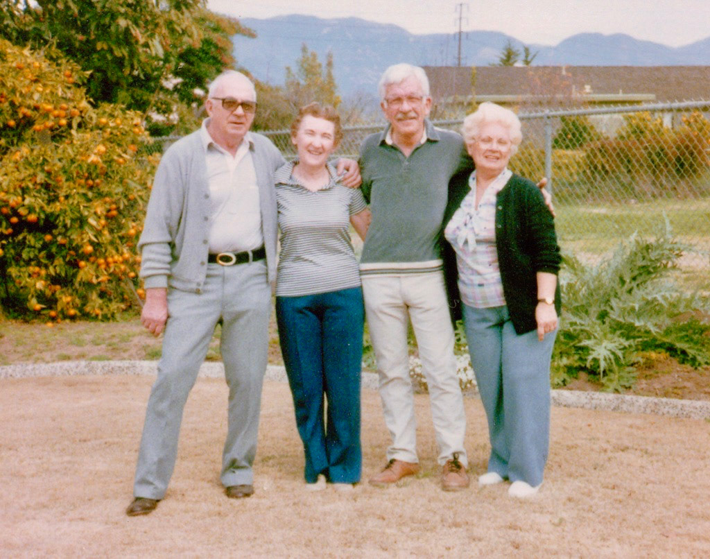 Art Schoen, Shirley Schoen, Don and Herta Schoen