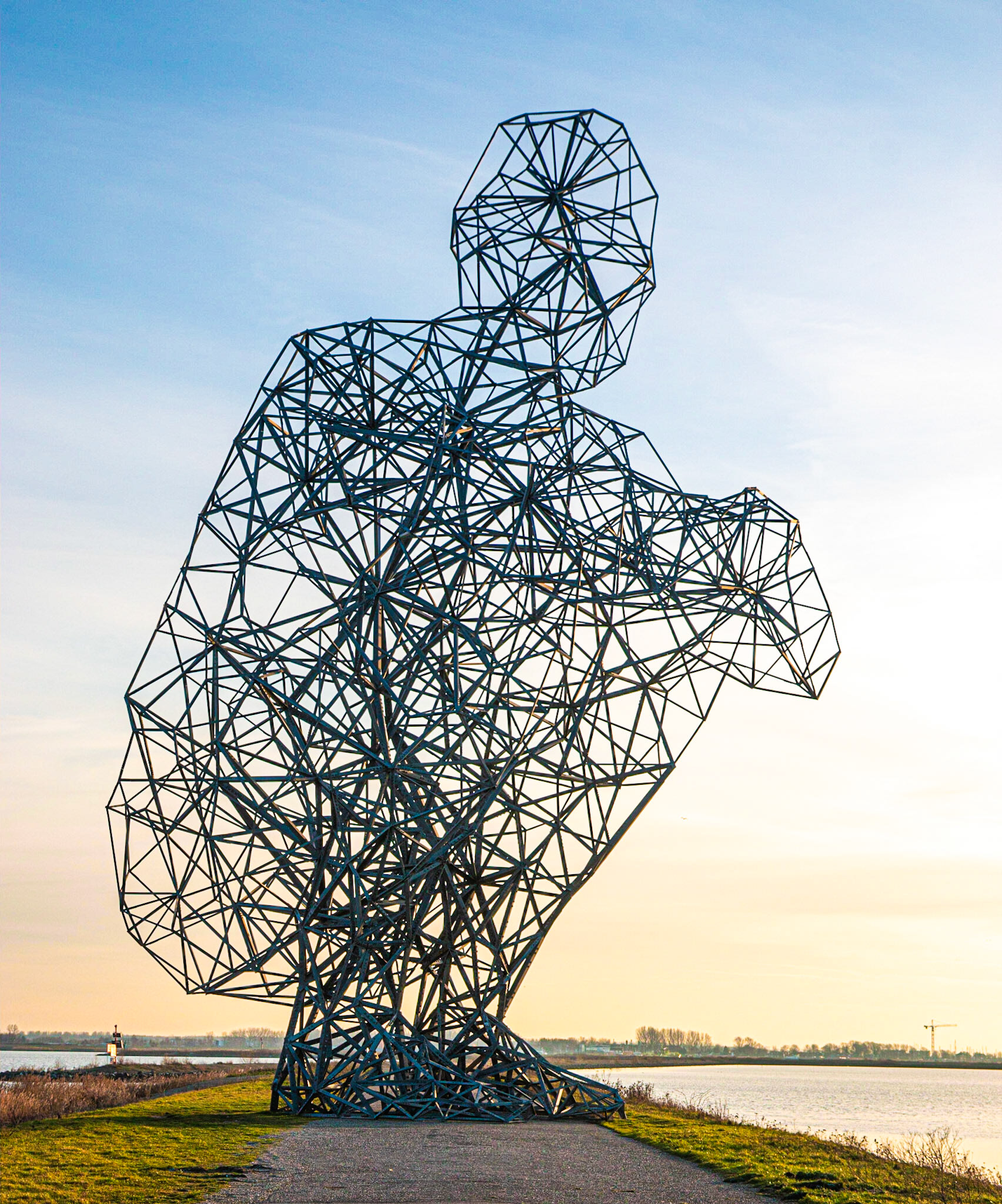 De hurkende man- Leylystad, The Netherlands (2019)