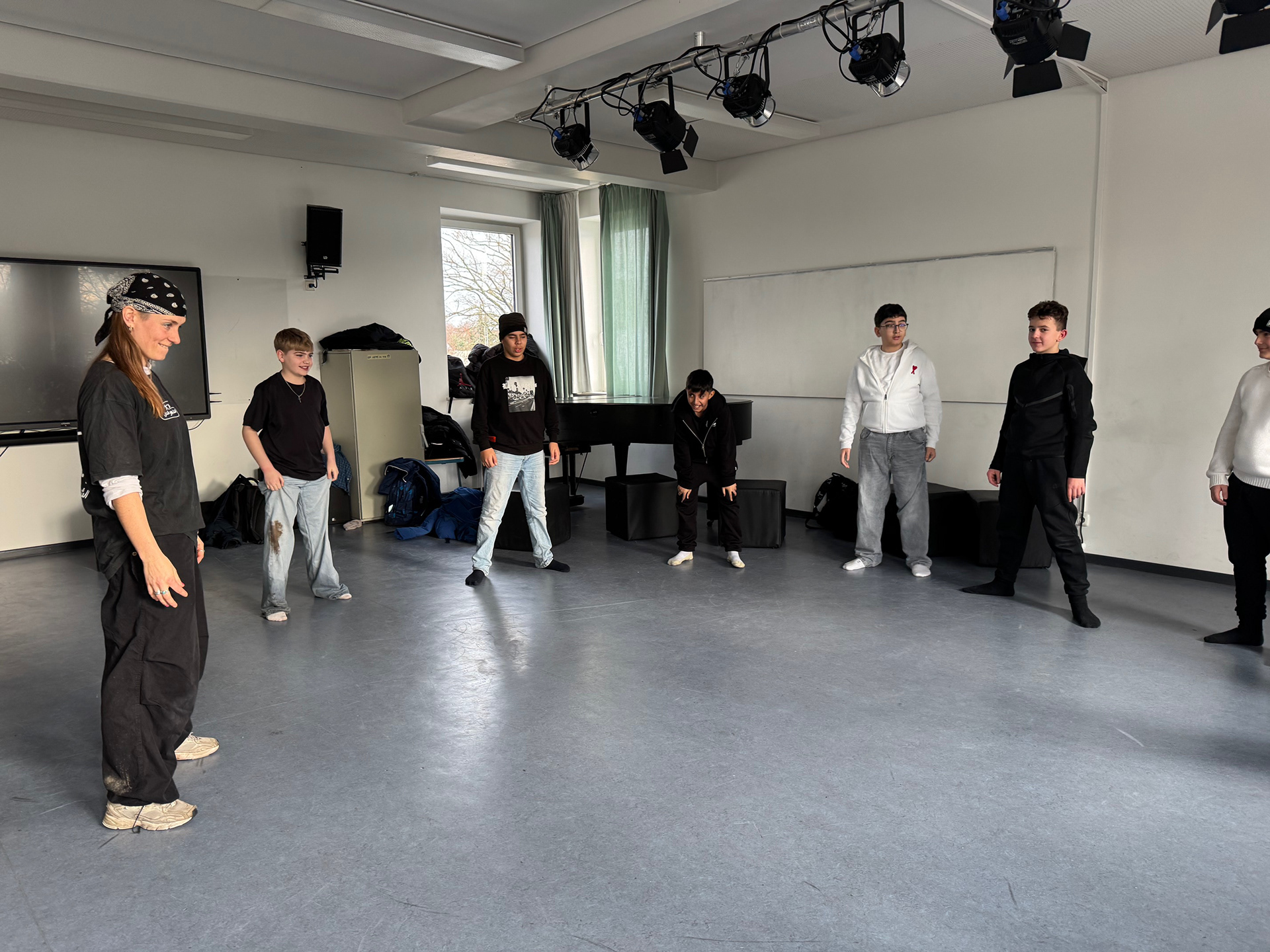 Forschungtag mit der 6b in der STS Eidelstedt Hamburg © Julie Kuhn