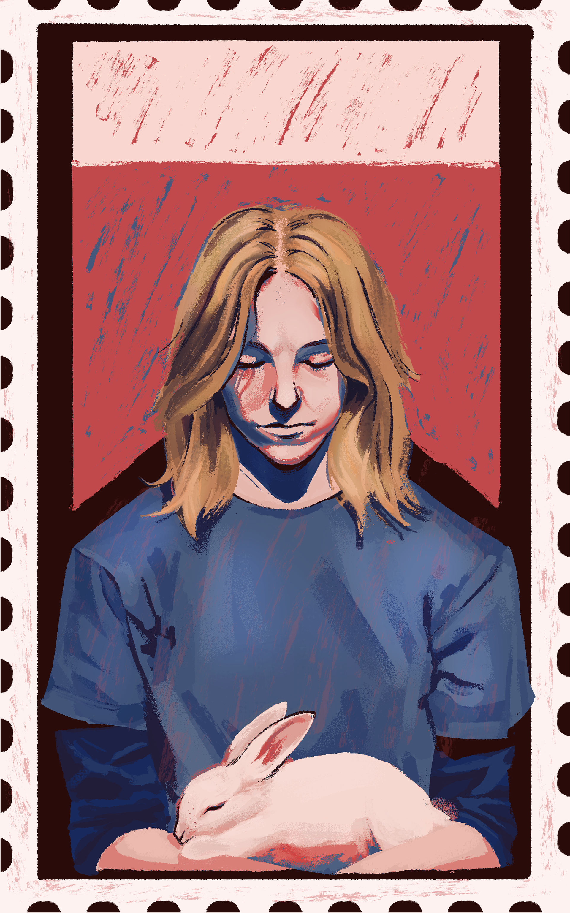 "Incoming" - Digital Self Portrait - 2025