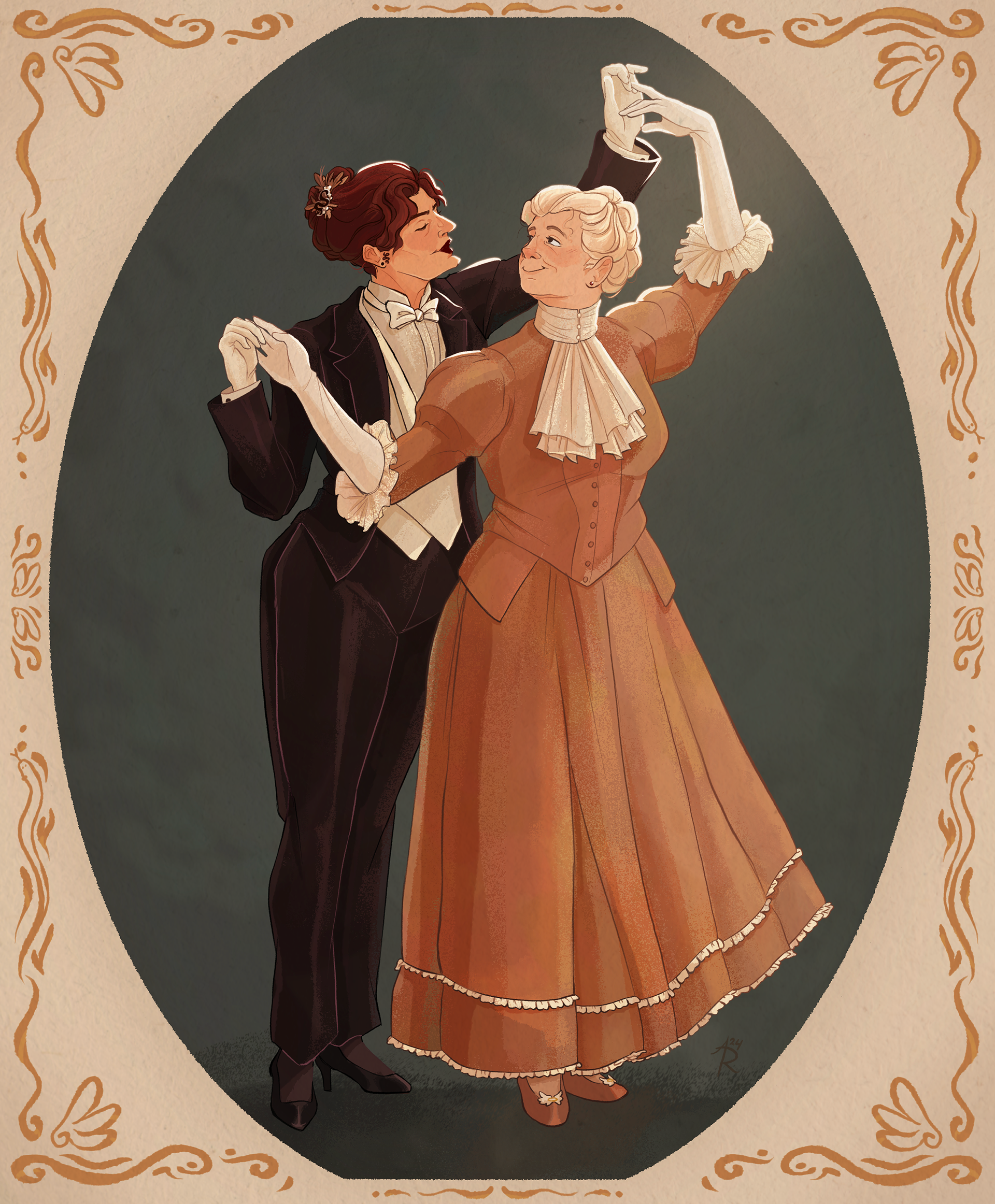 "Ineffable Wives" - Digital Illustration - 2024