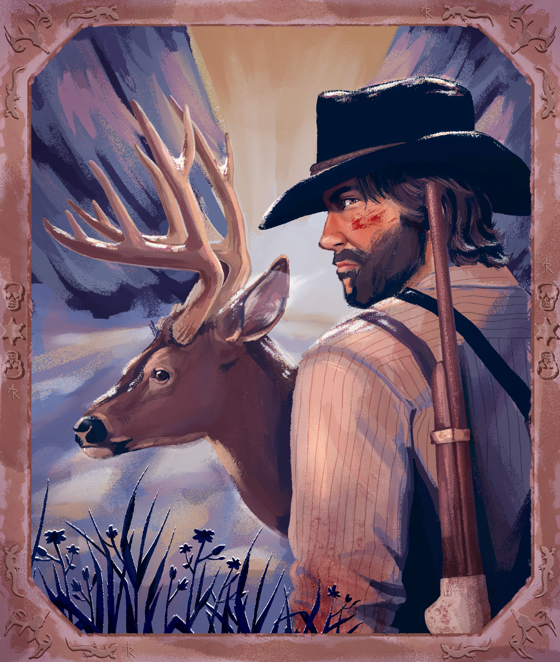 "Redemption" - Digital Illustration - 2025