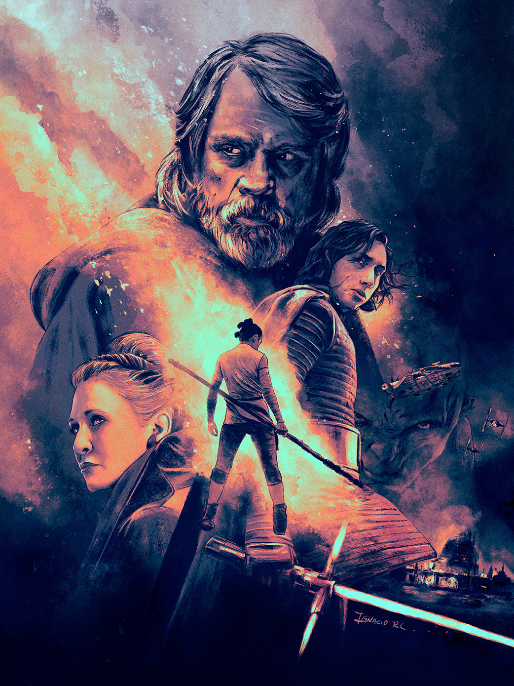 4k The Last Jedi Poster (Fan Edit) : r/StarWars