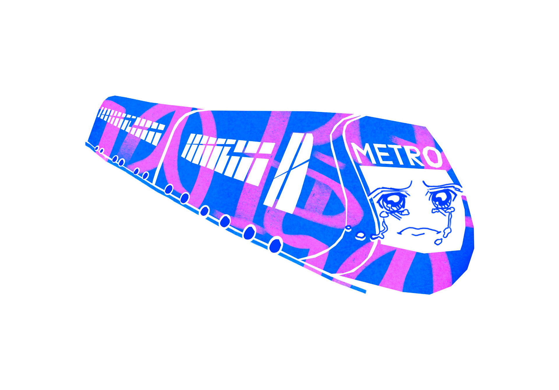 Sad Anime Train