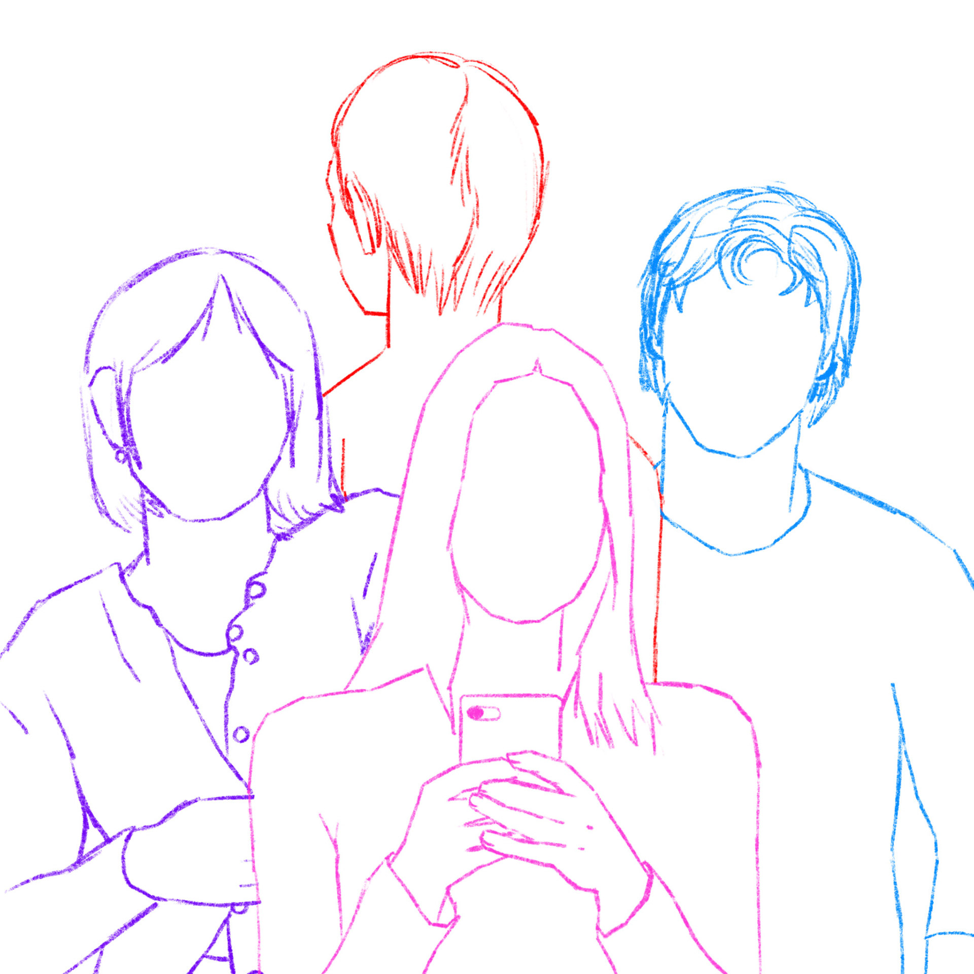 Bad Feminist early concept sketch