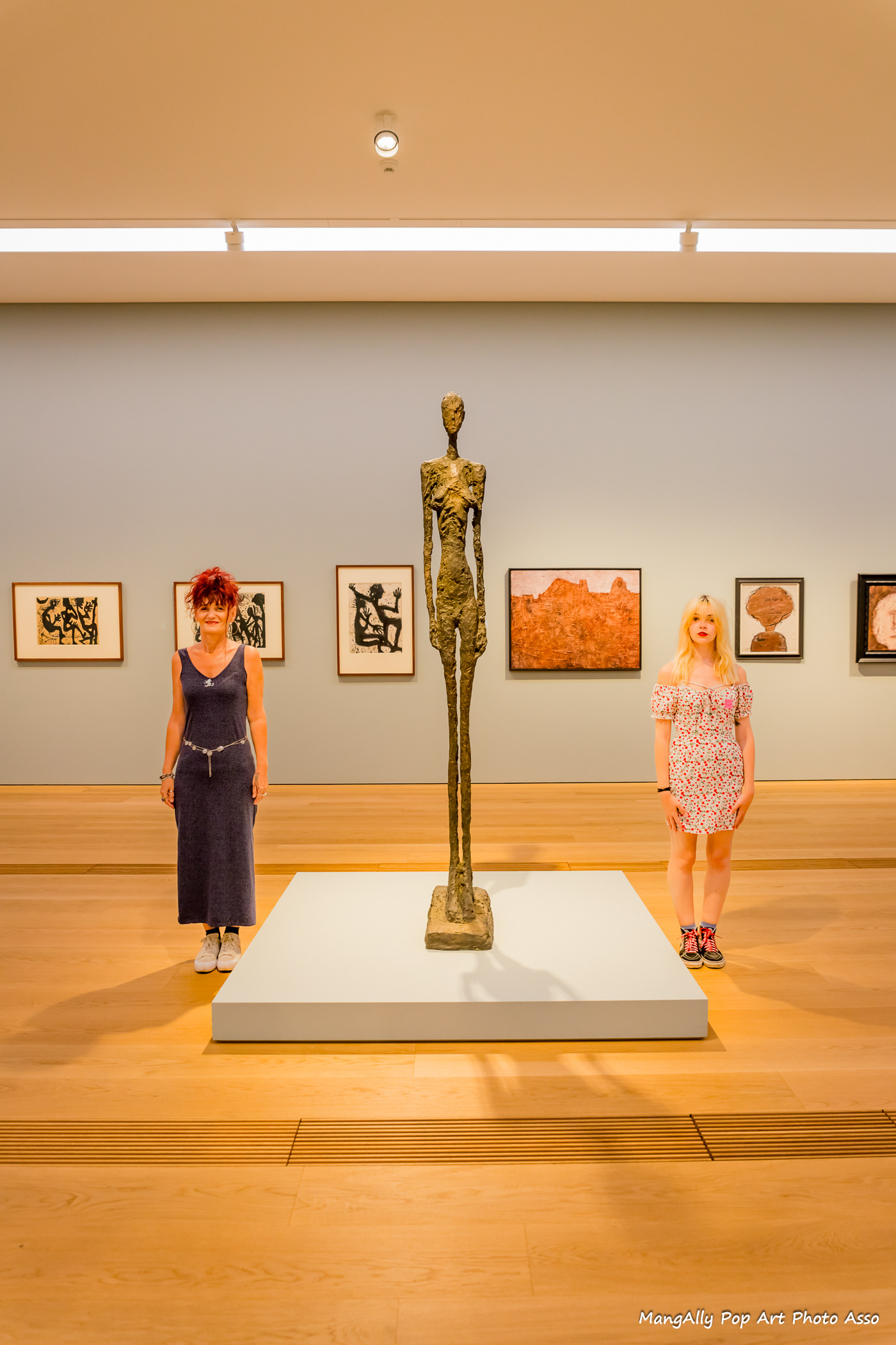 Artiste Giocometti, Musée des Beaux Arts de Lausanne, Suisse