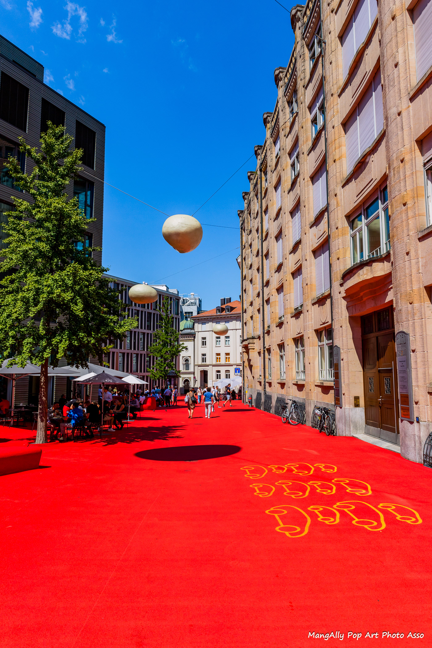 Place Rouge, Saint-Gall, Suisse