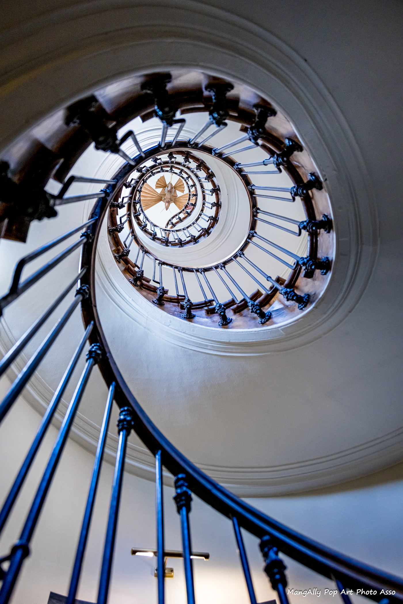 Escalier dans la maison de Jules Verne, Amiens