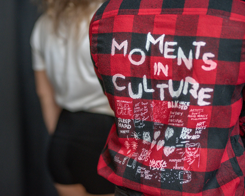 Moments Flannel behind the scenes