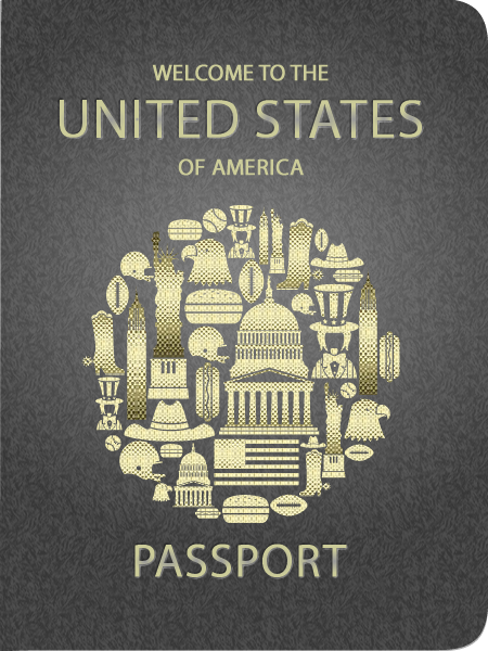 Mock Passport Cover Design for Asiata Insurance Solutions