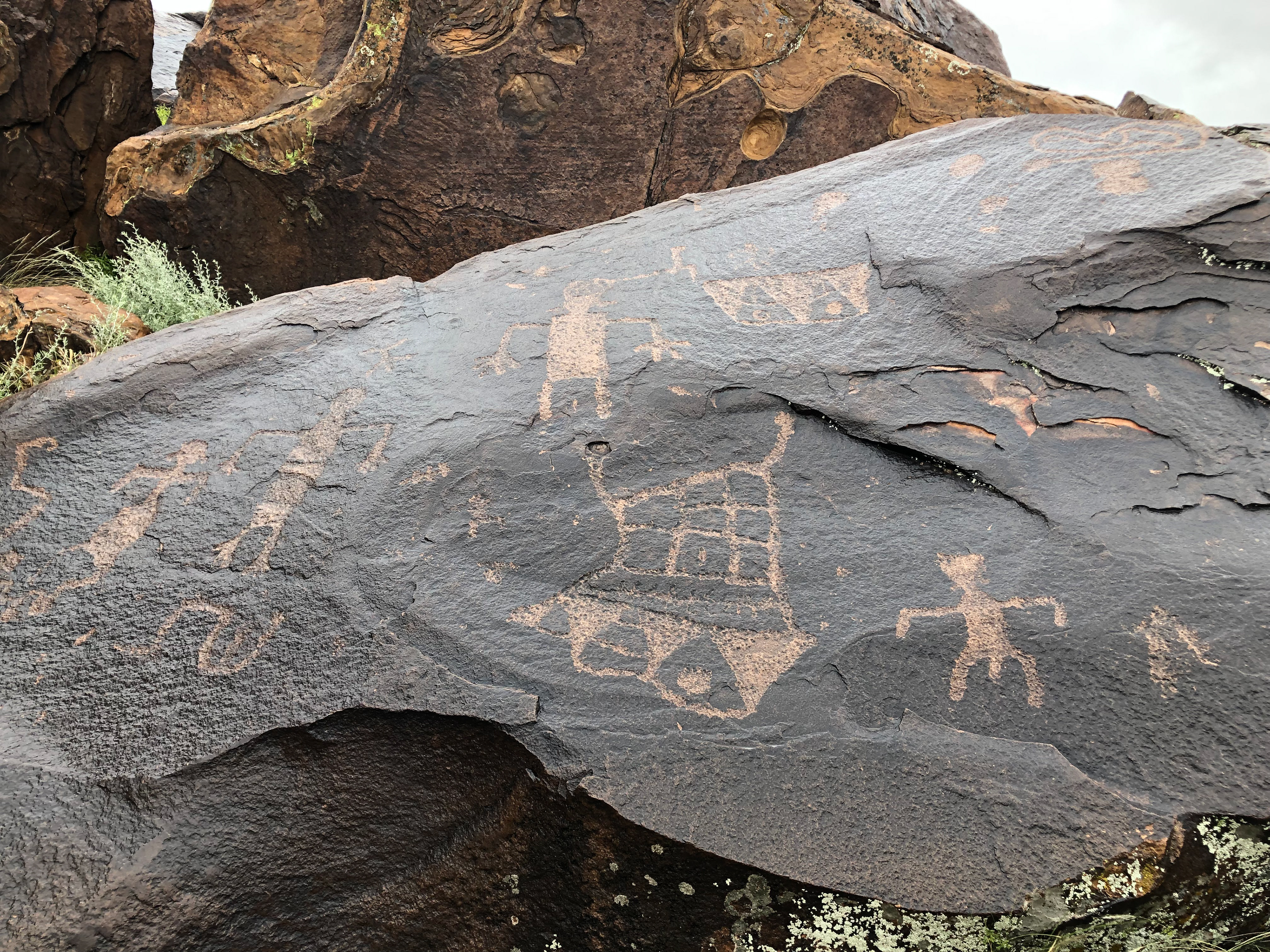 ancient tribal graffiti