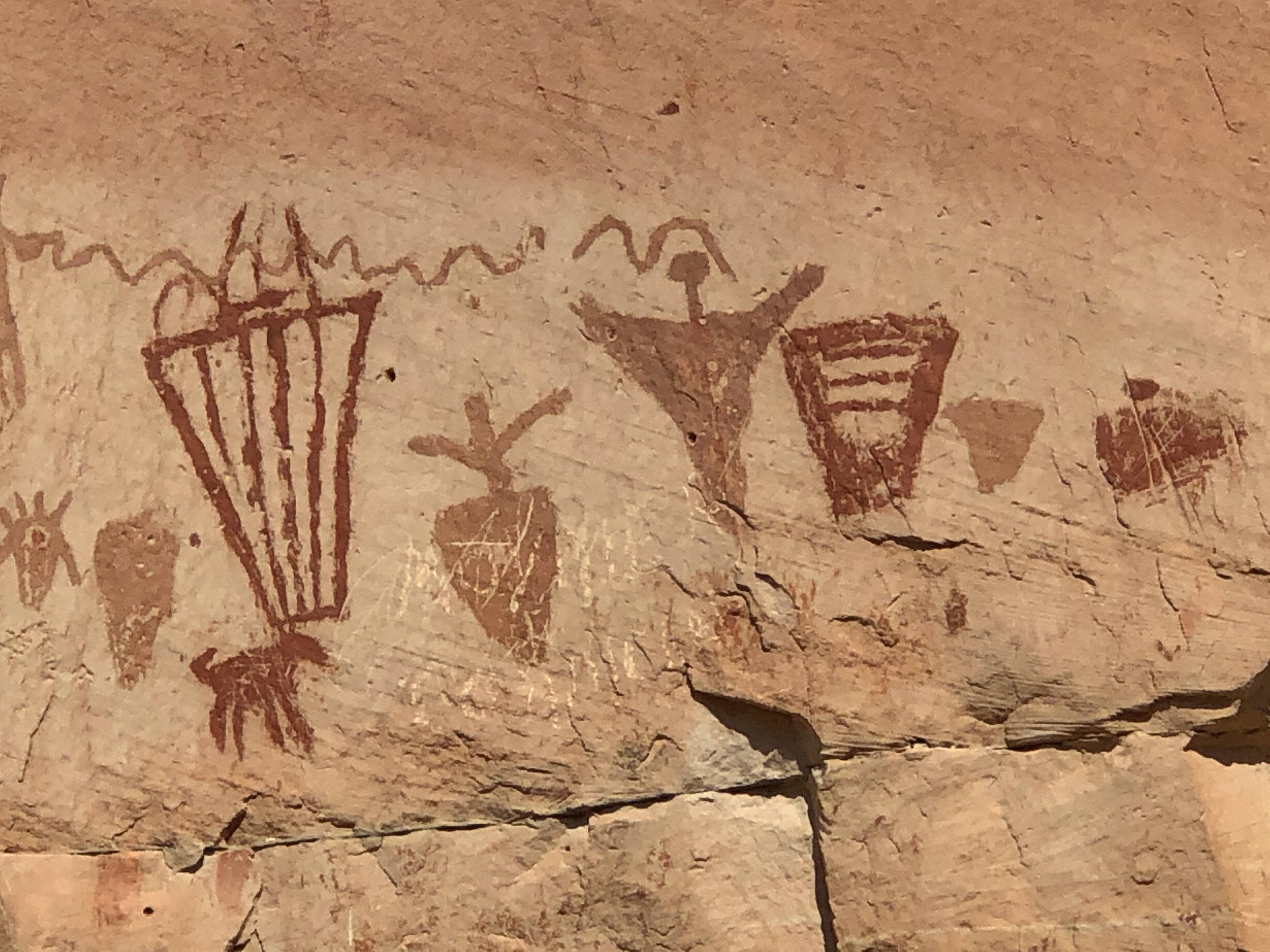 ancient tribal graffiti