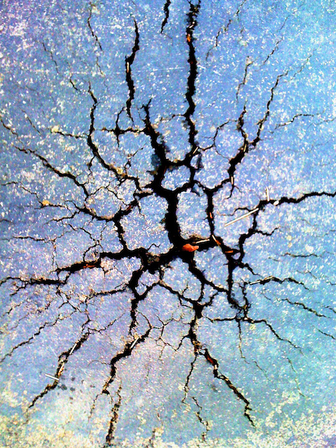 pavement cracks