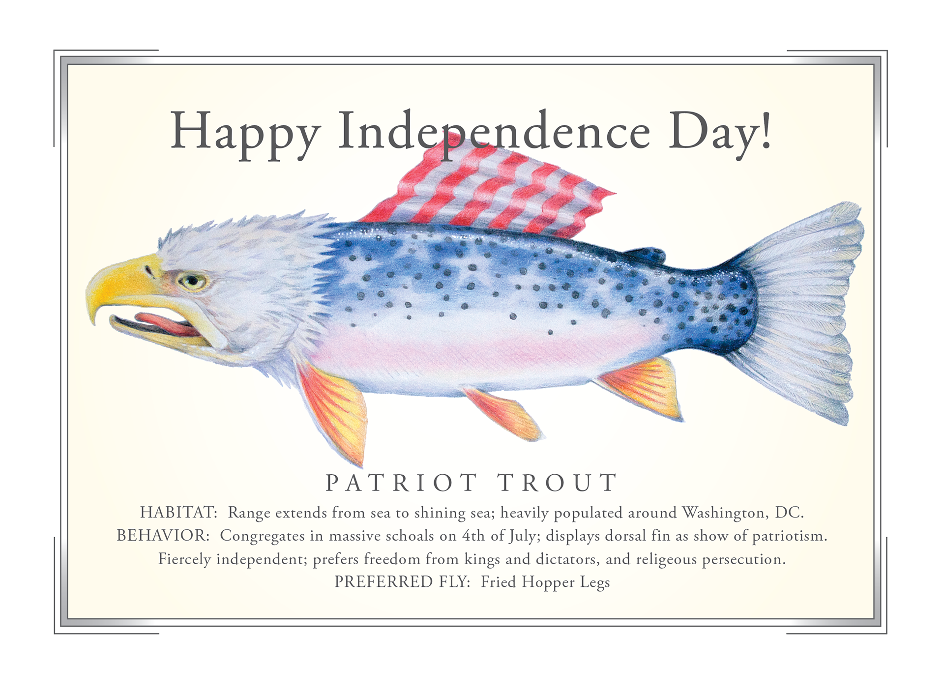 Elusive Trout Prints, Cards and Posters