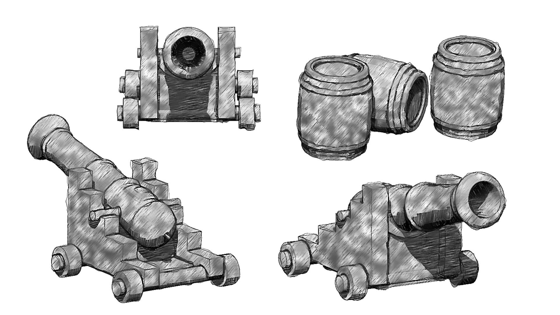 Pencil Ink Sketch Render 【 Other 】