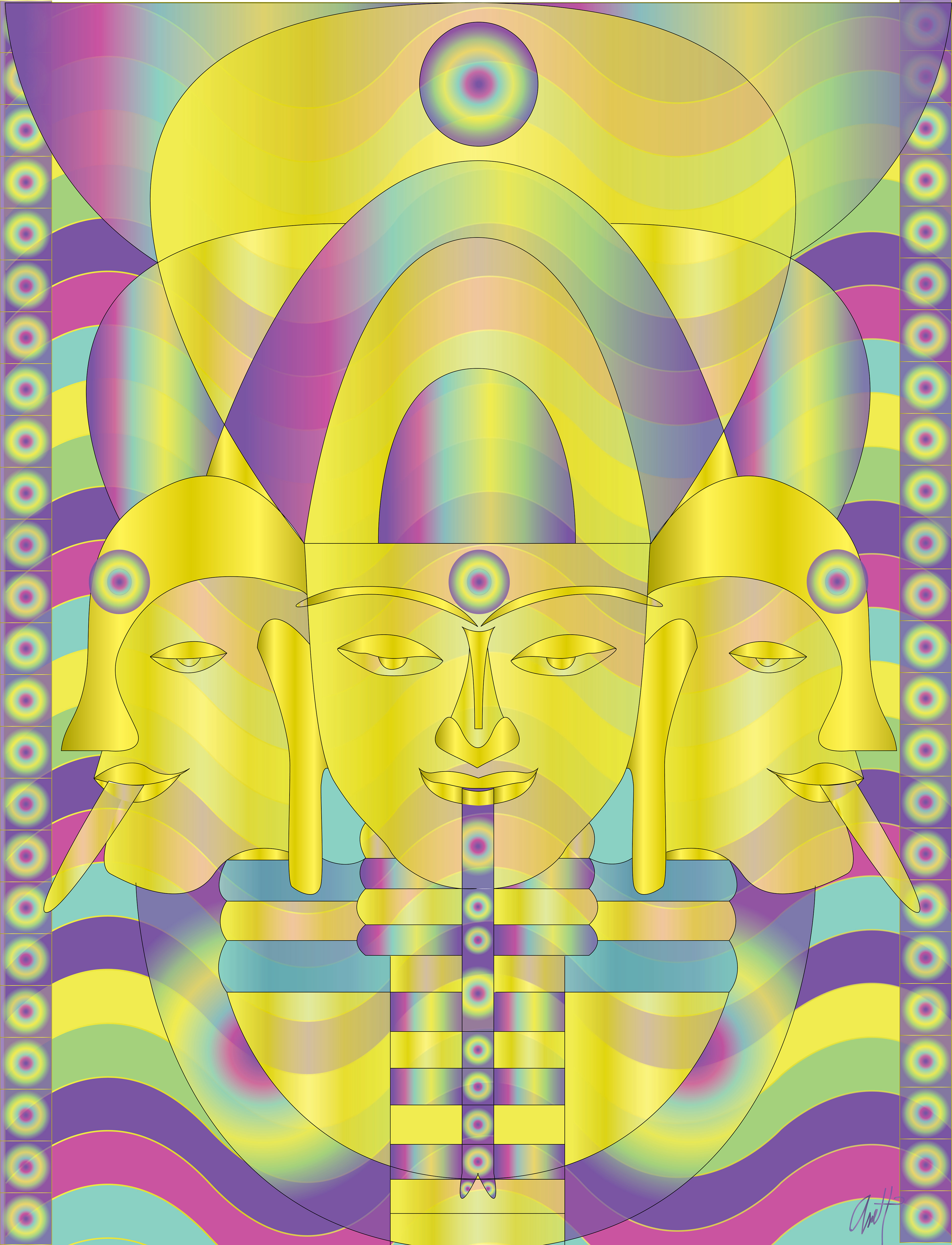Brahma Boddhisattva in Psychedelics / 2021