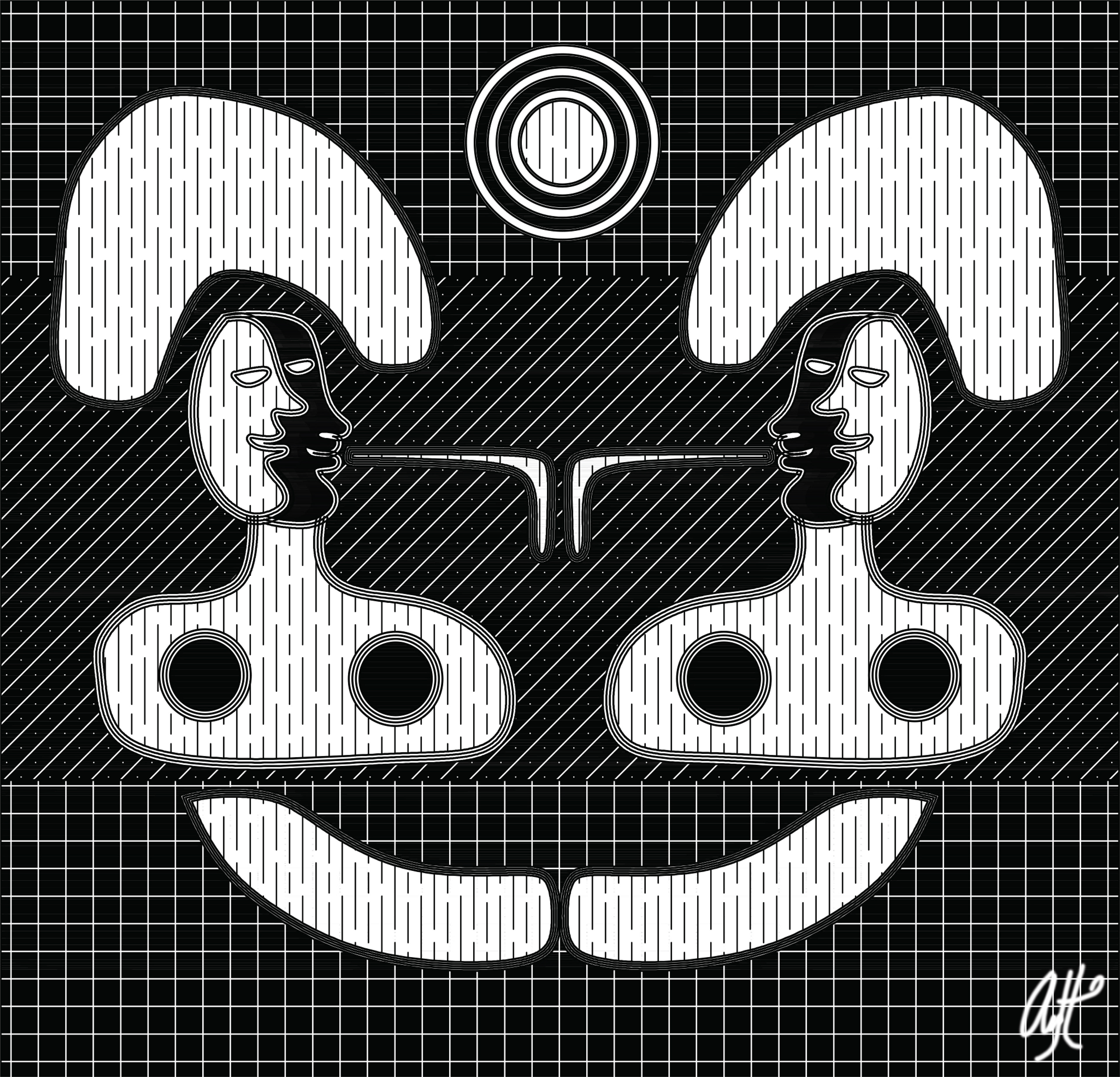 Love & Substancing Inside The Black Hole I / 2020
