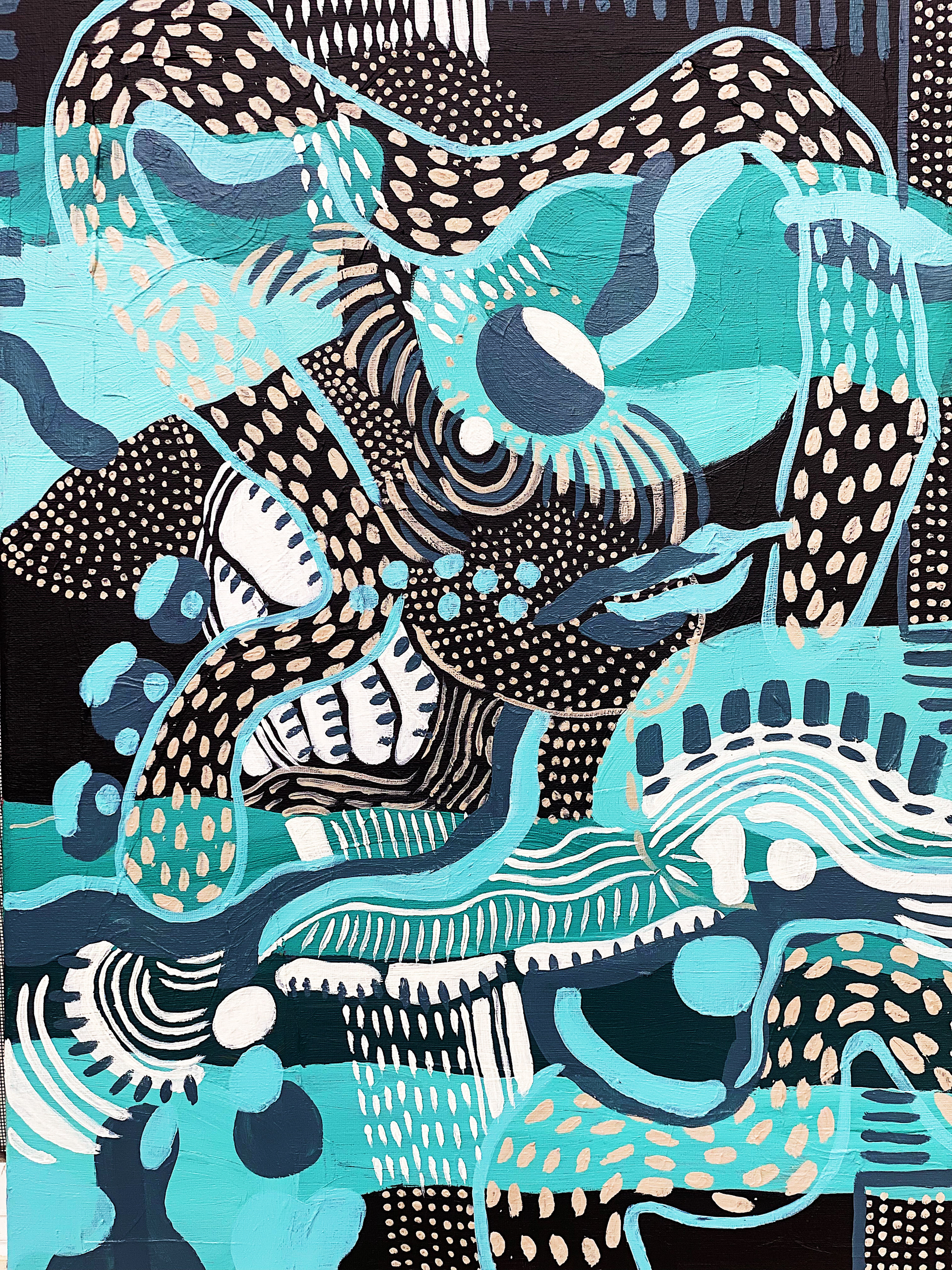A Water Spirit Visiting / 2020