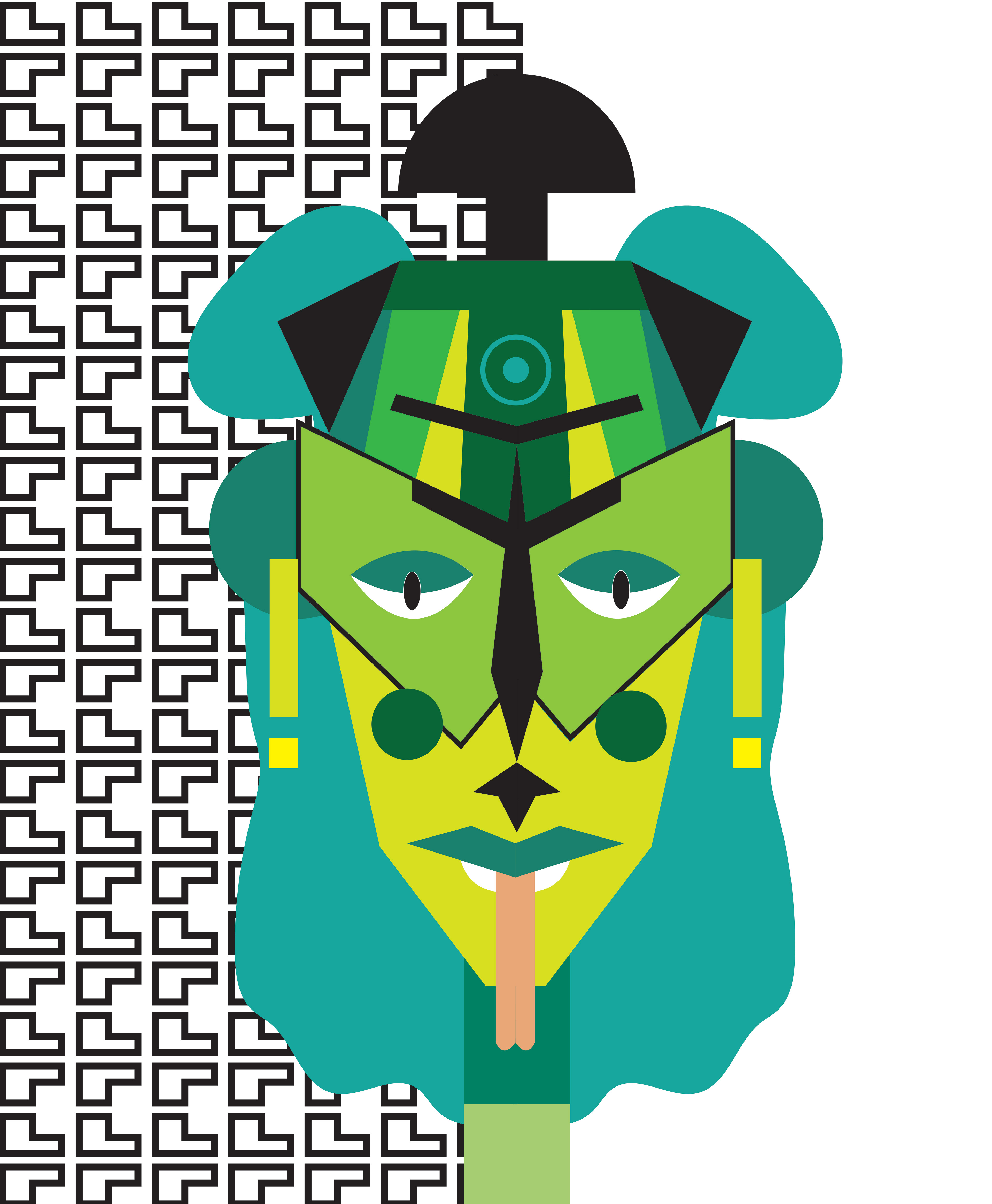 Mayan Trascendental Warrior / 2018