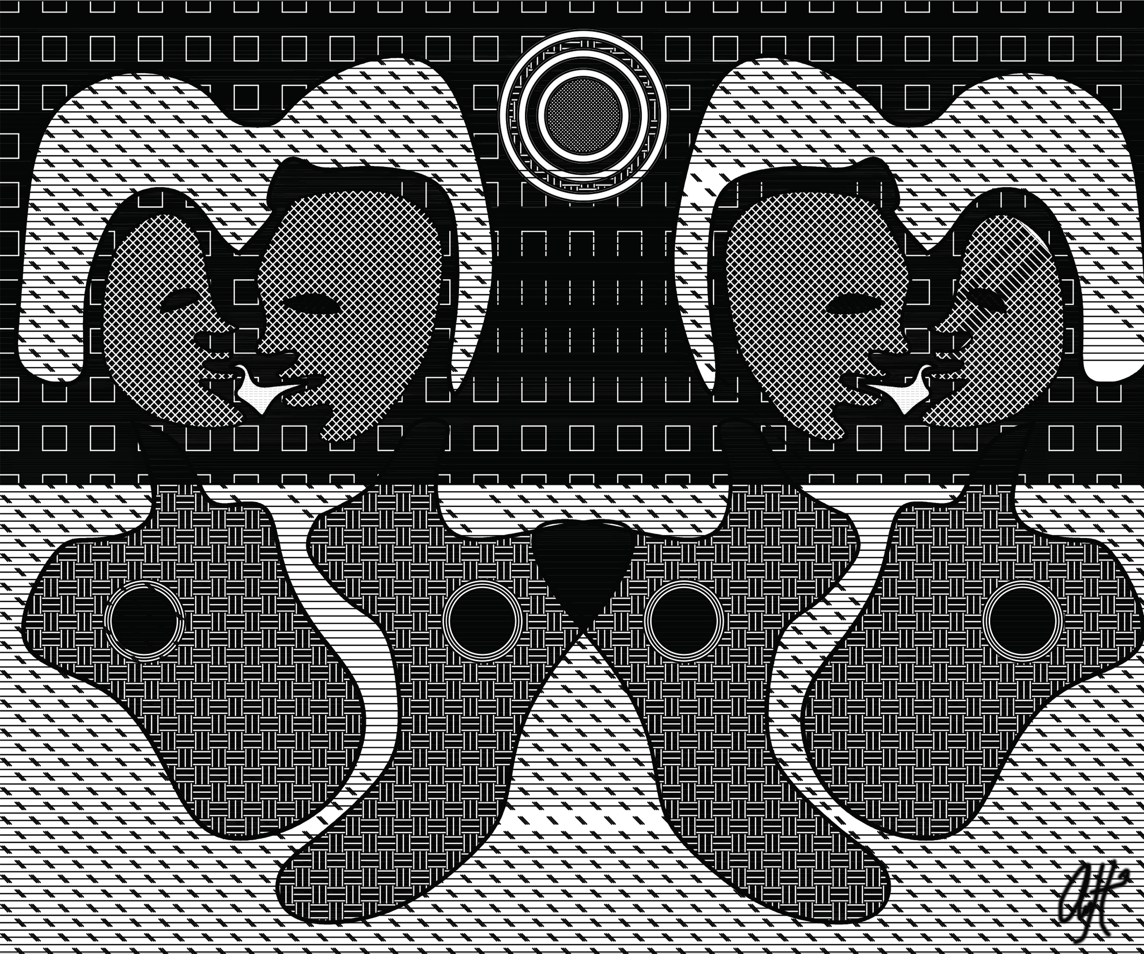 Love & Substancing inside The Black Hole III / 2020