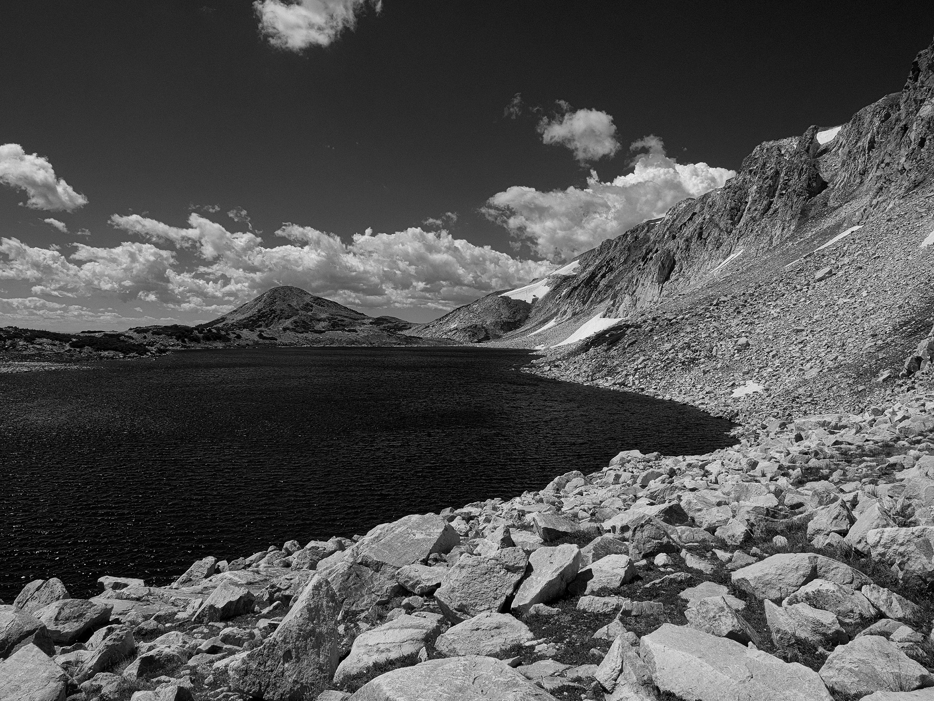 Sugarloaf and South Gap Lake, Snowy Range, Wyoming