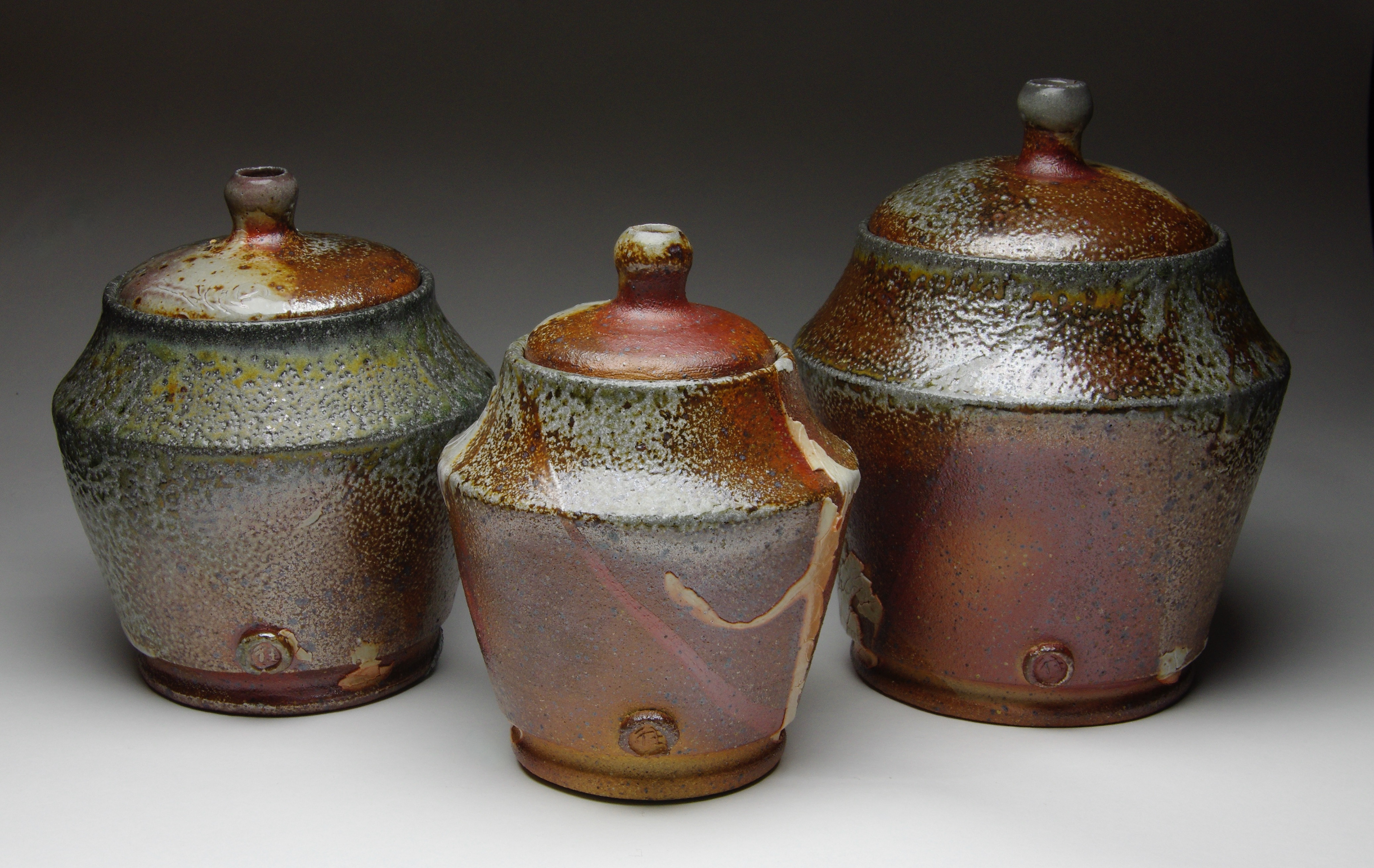 Lidded vessels