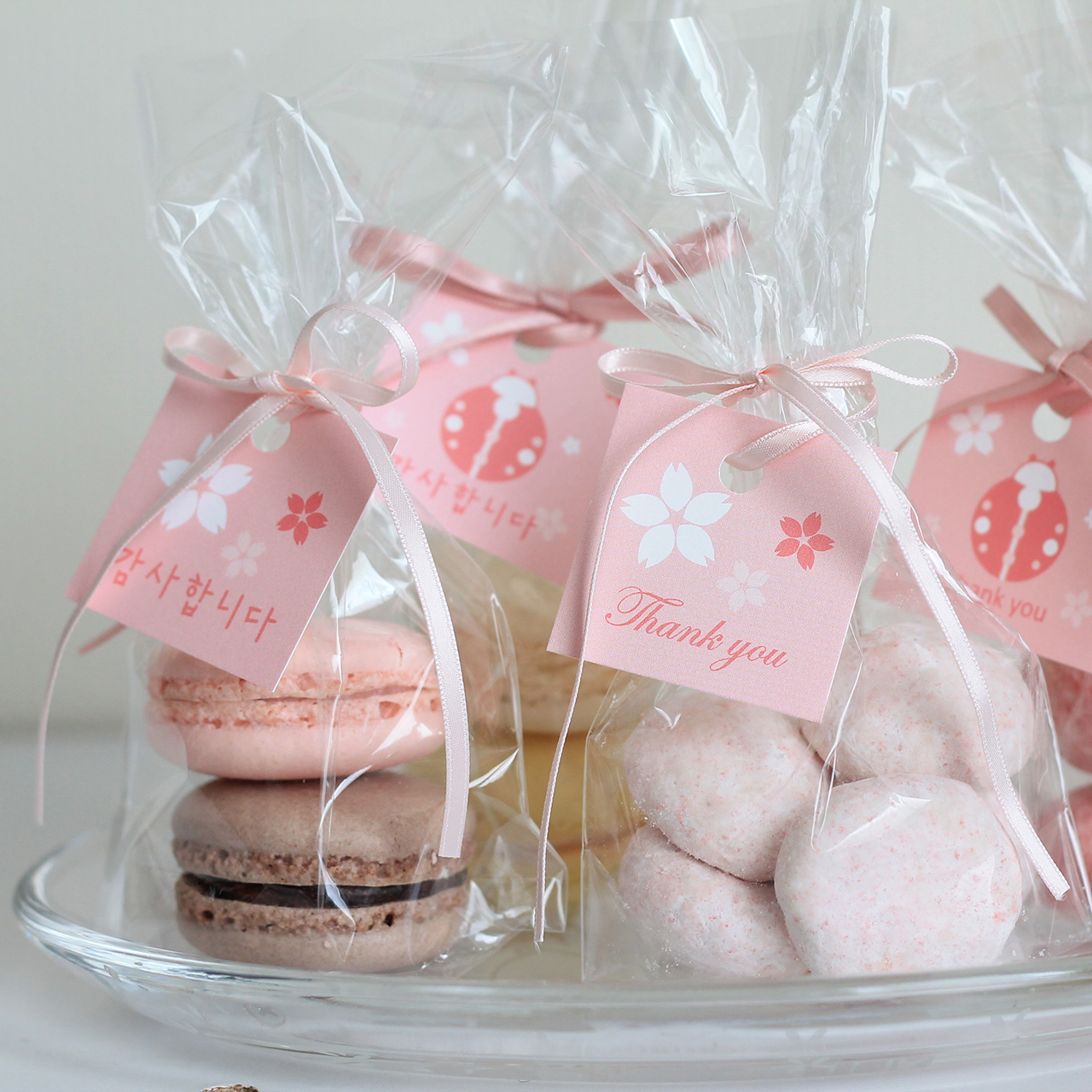 韓国語と英語のタグ