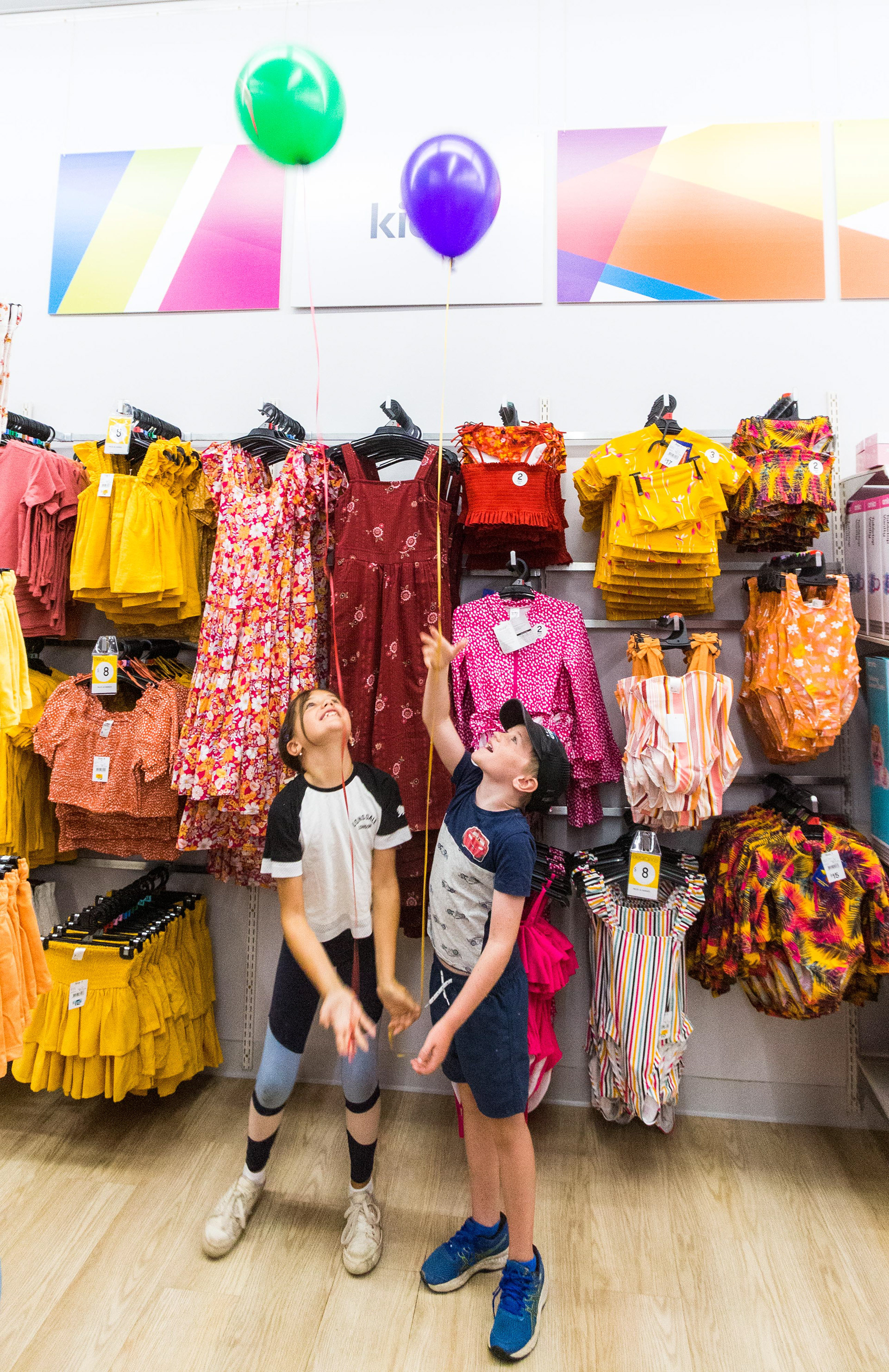 Shot for K-Hub (Kmart) store opening in Yamba, NSW.