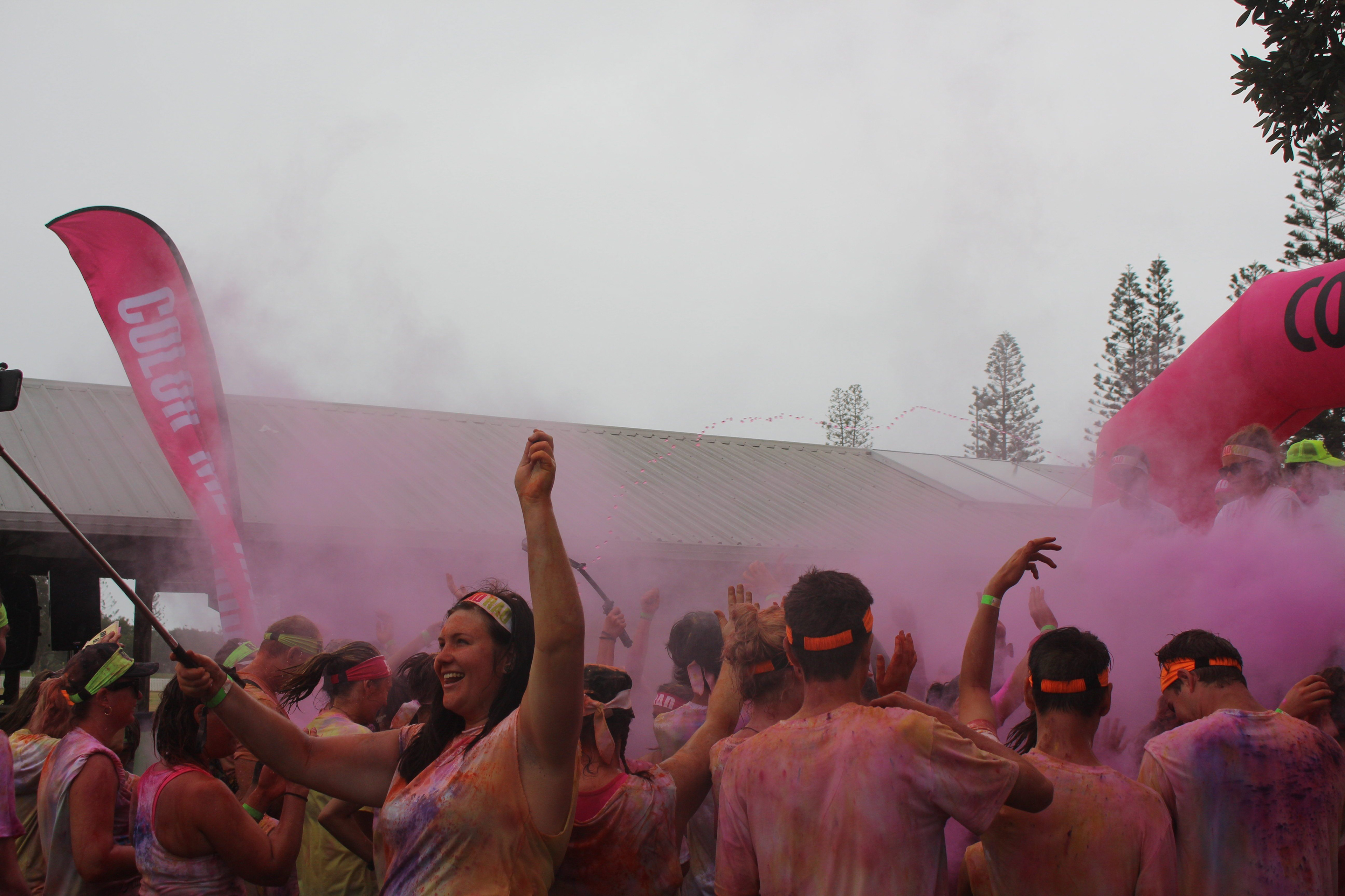 Shot for Yamba ColourRun Collab with Elite Energy & Swisse Nutrition.