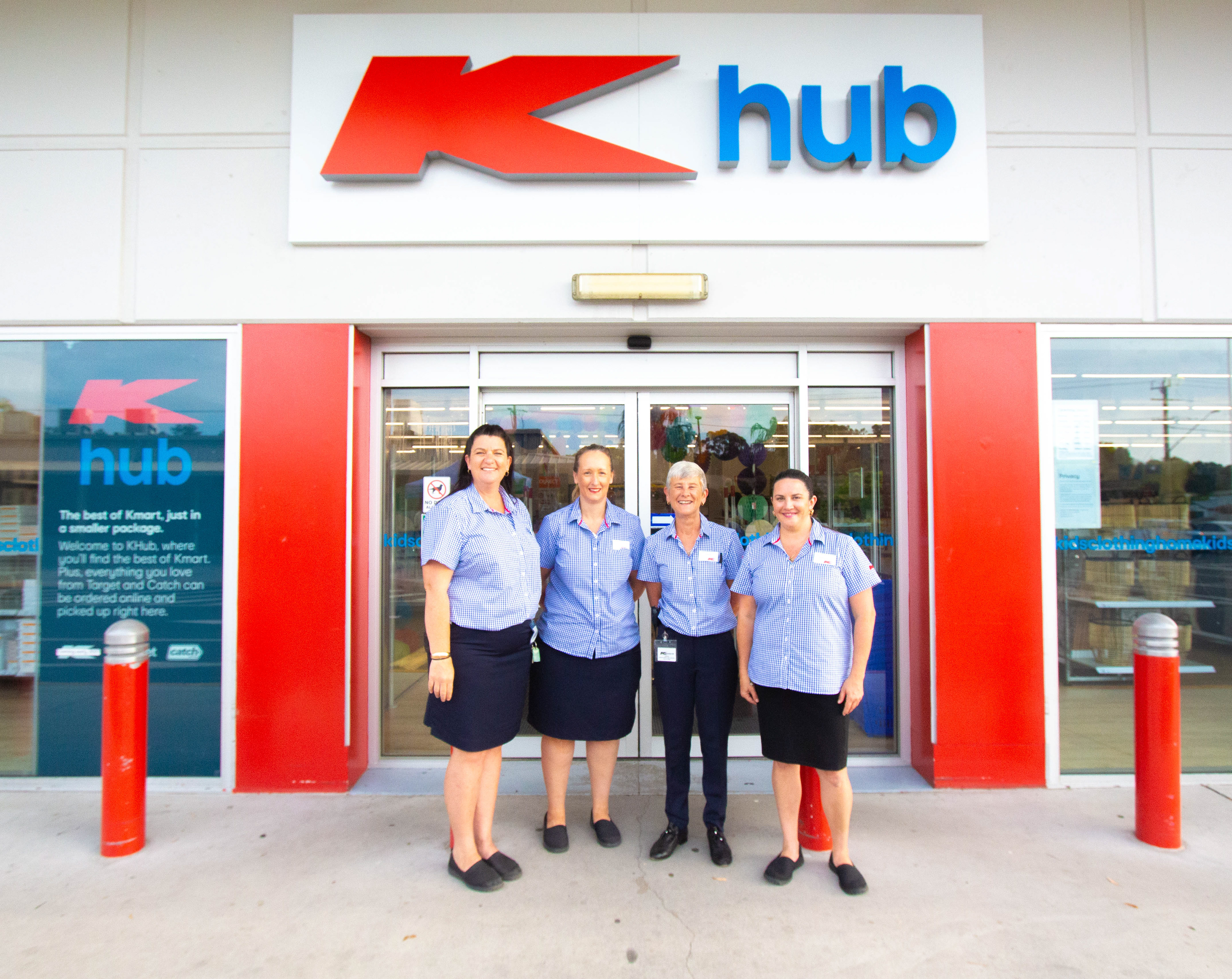 Shot for K-Hub (Kmart) store opening in Yamba, NSW.