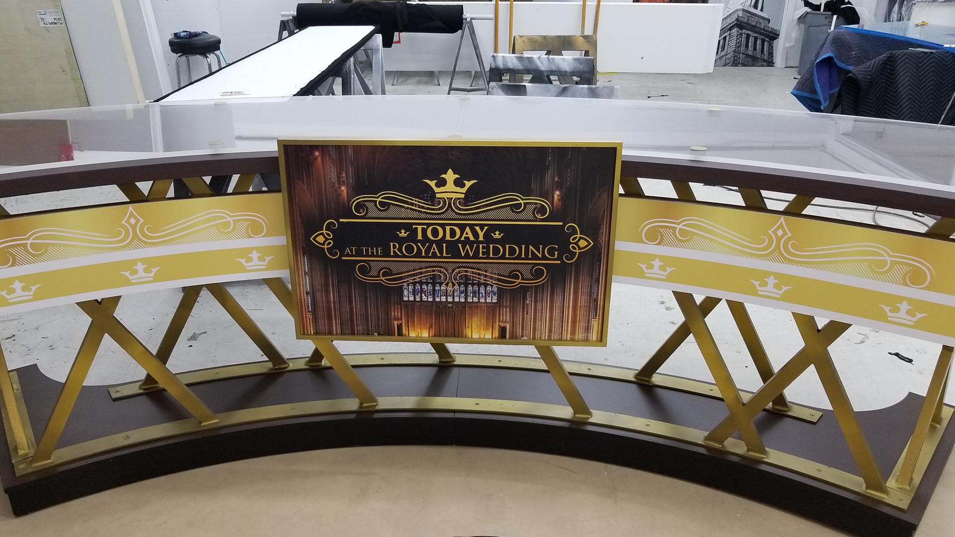 ROYAL WEDDING CUSTOM GRAPHICS FOR TODAY SHOW