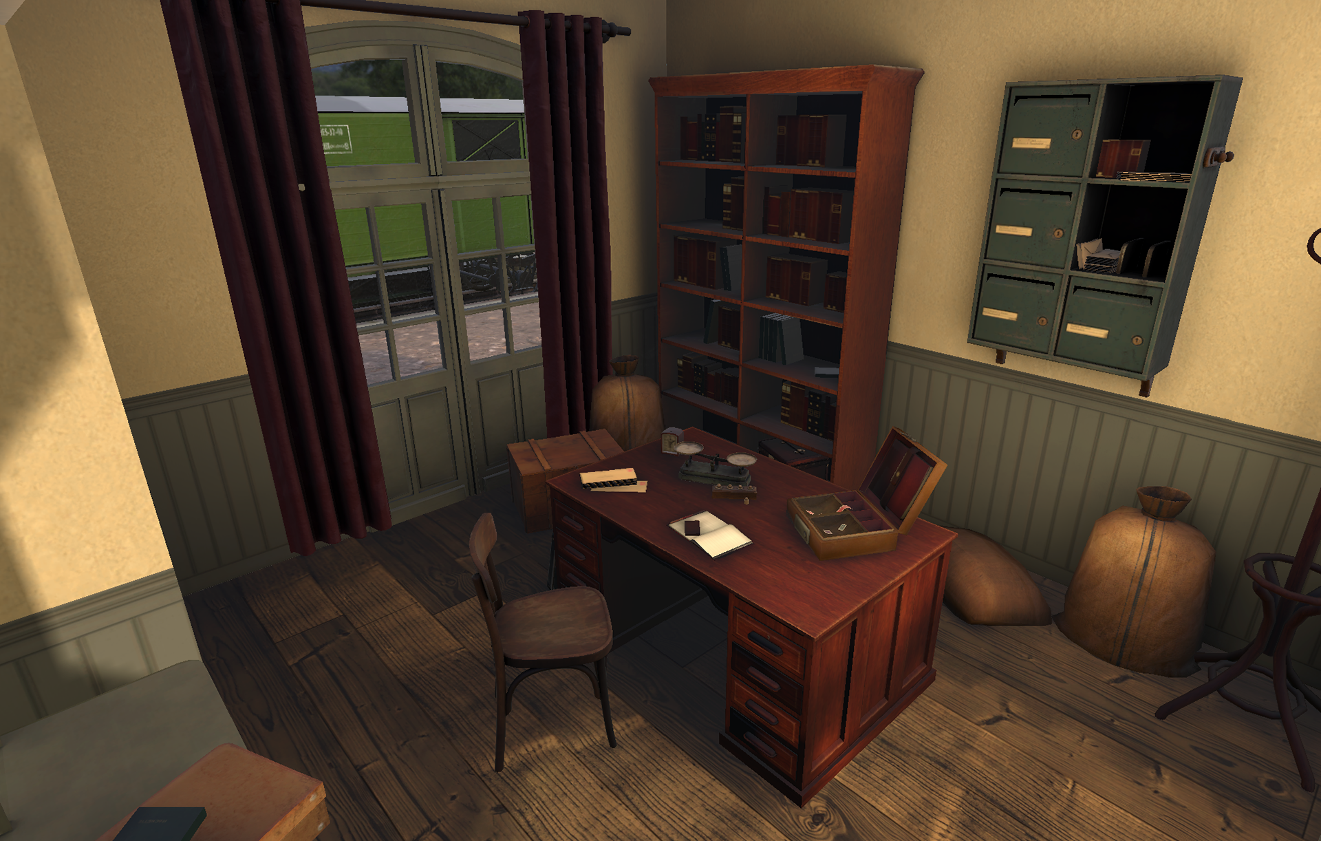 Messagerie de la Gare de Scairan