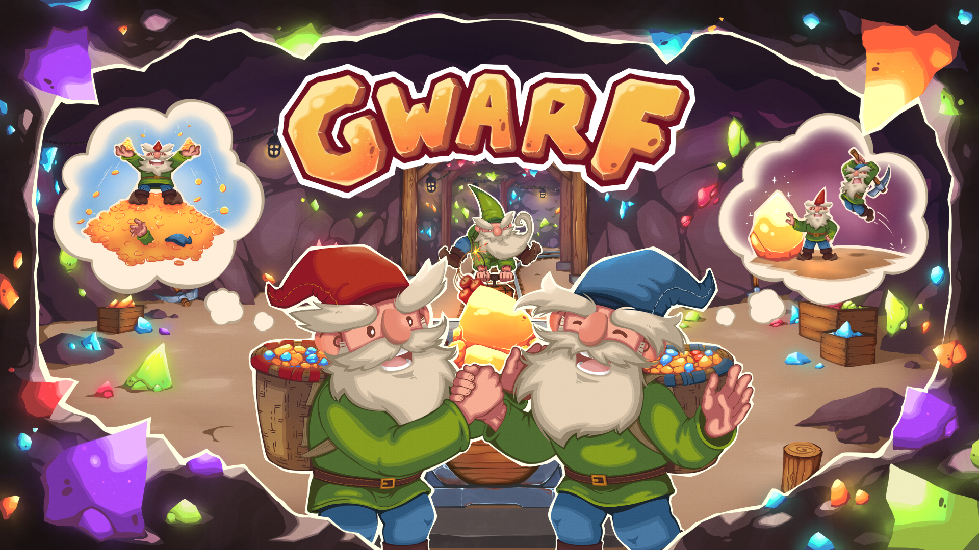 Illustration promotionnelle du jeu GWARF