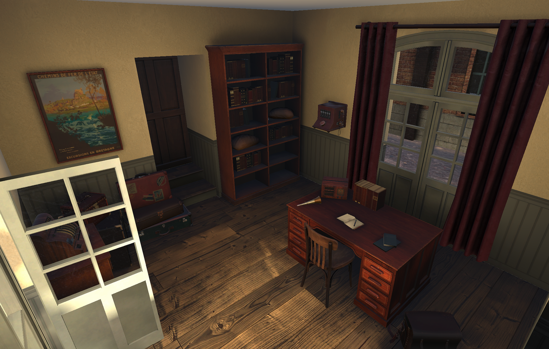 Gichet de la Gare de Scairan