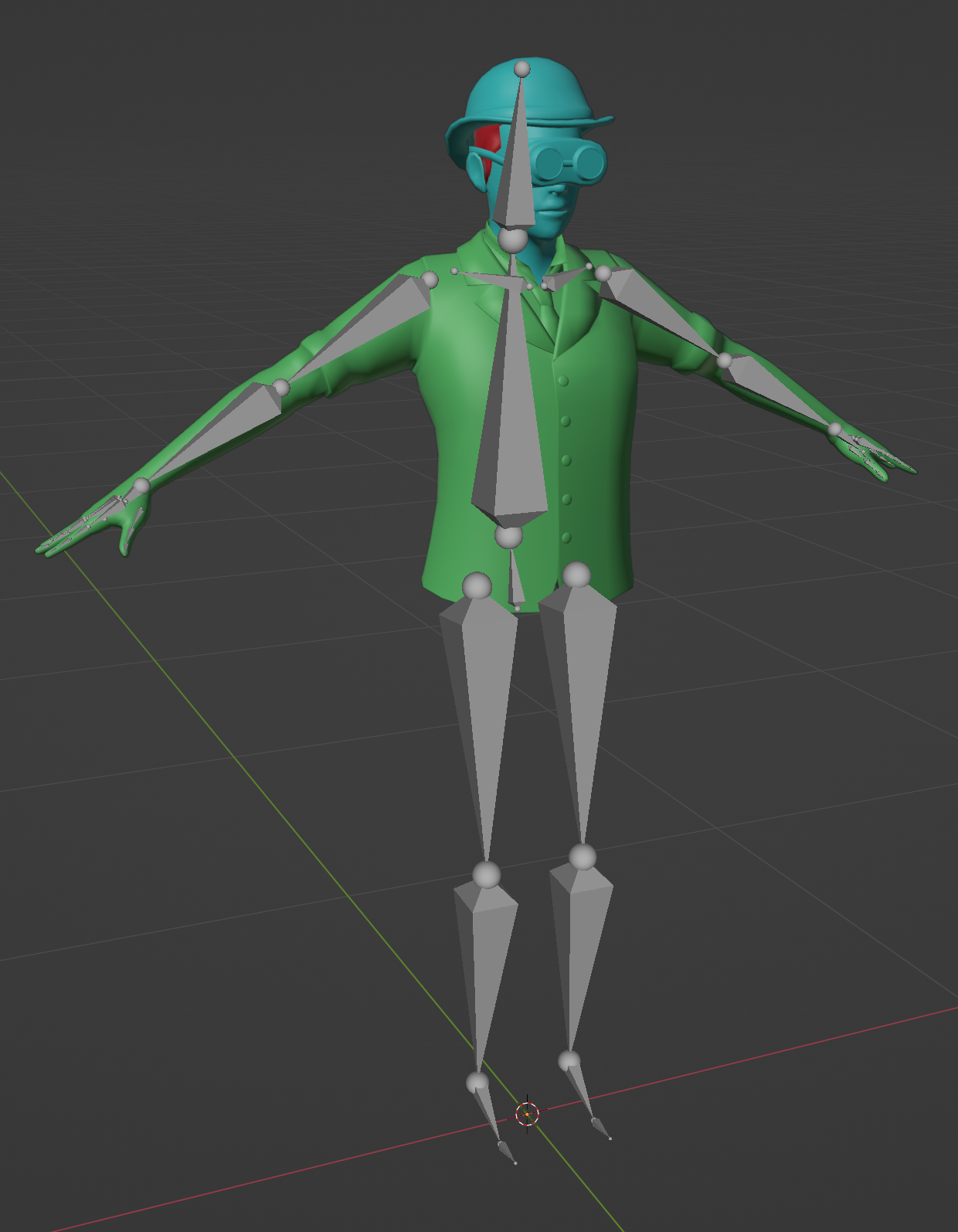 Modélisation, Skinning et Rigging