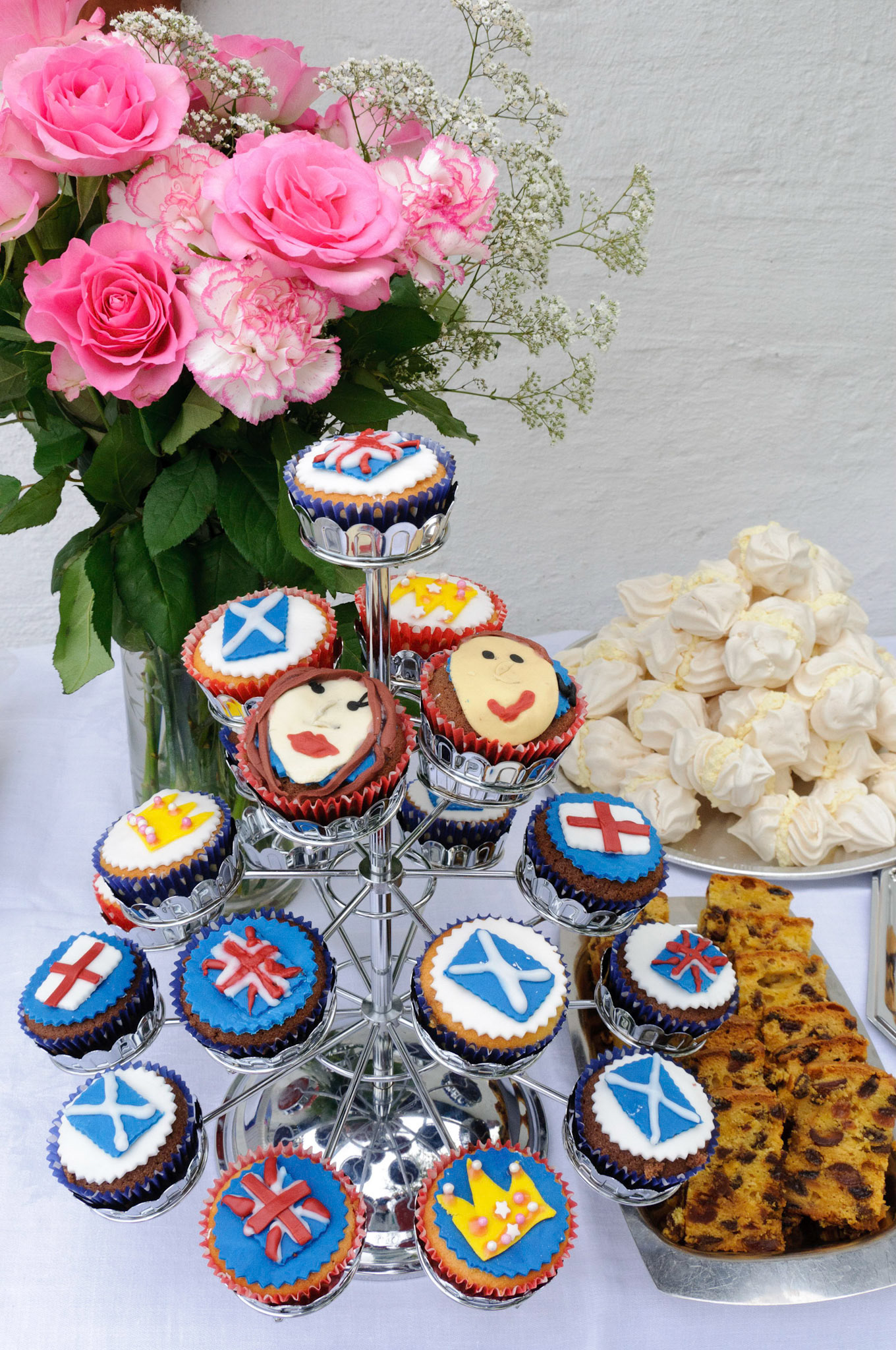 Cakes for the royal wedding by the McShane girls.