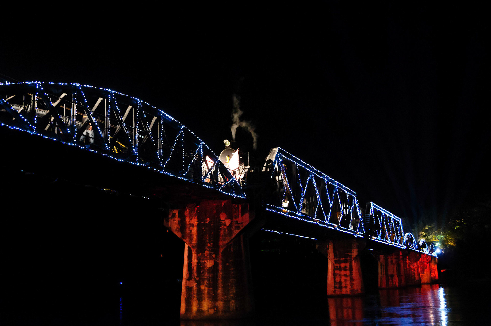 An annual sound, light and fireworks re-telling the story of the railway and the bridge.
