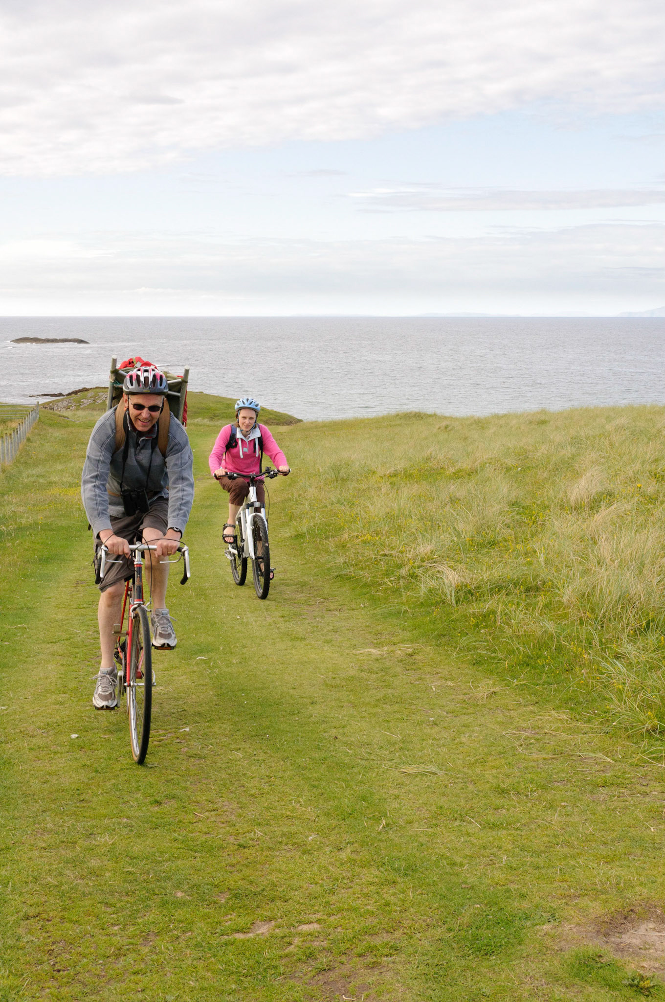 Riding back from Cliad Bay.