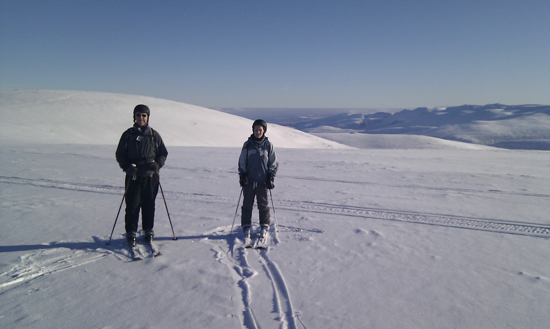 Skiing at Aviemore.