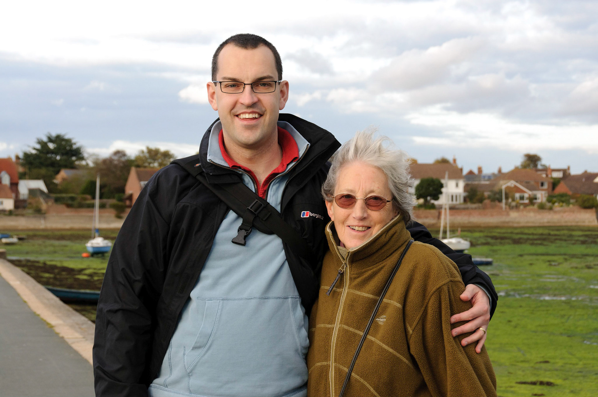 A walk with Mum around The Promenade in Emsworth.