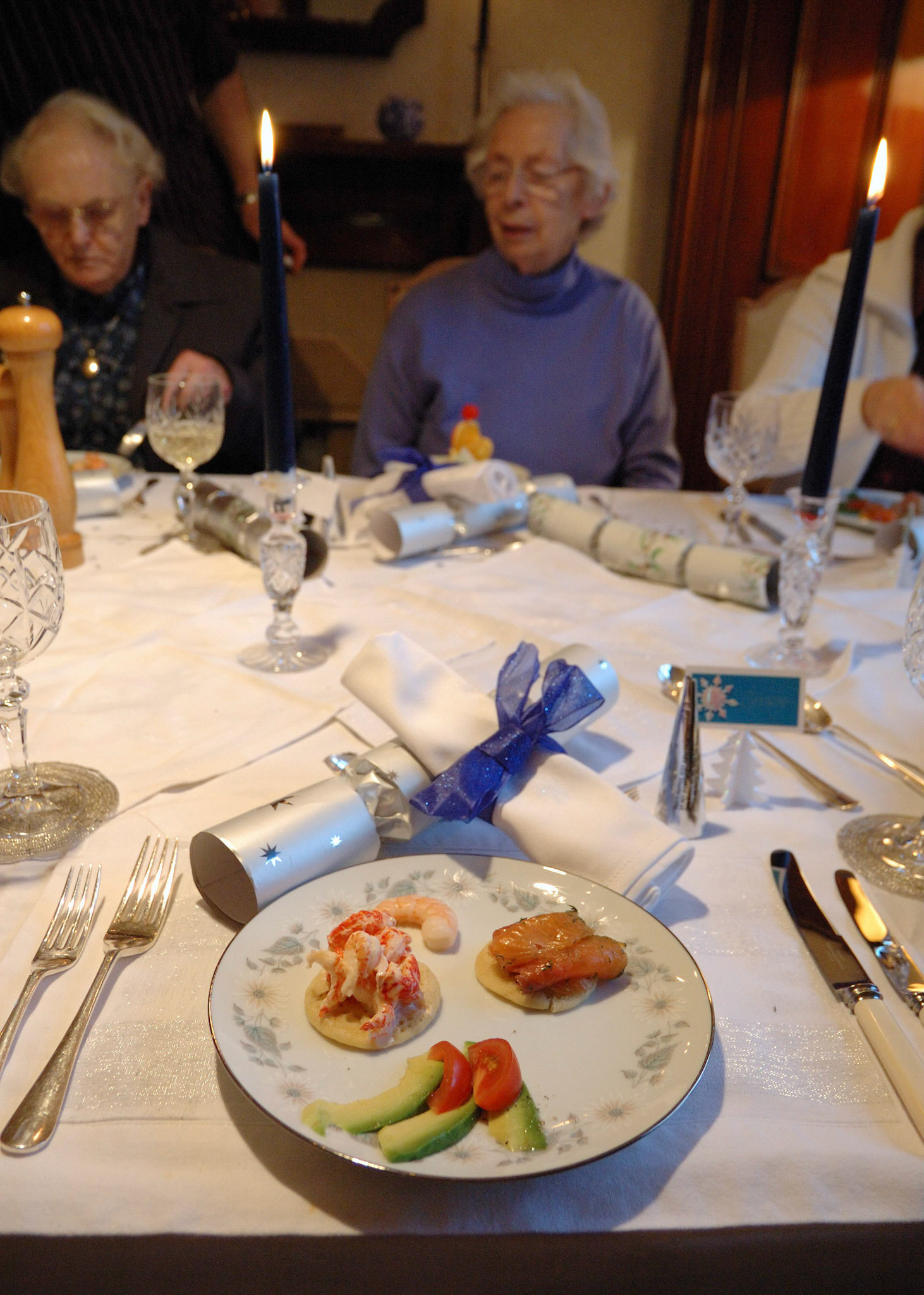 Jen's seafood starter for Chistmas dinner