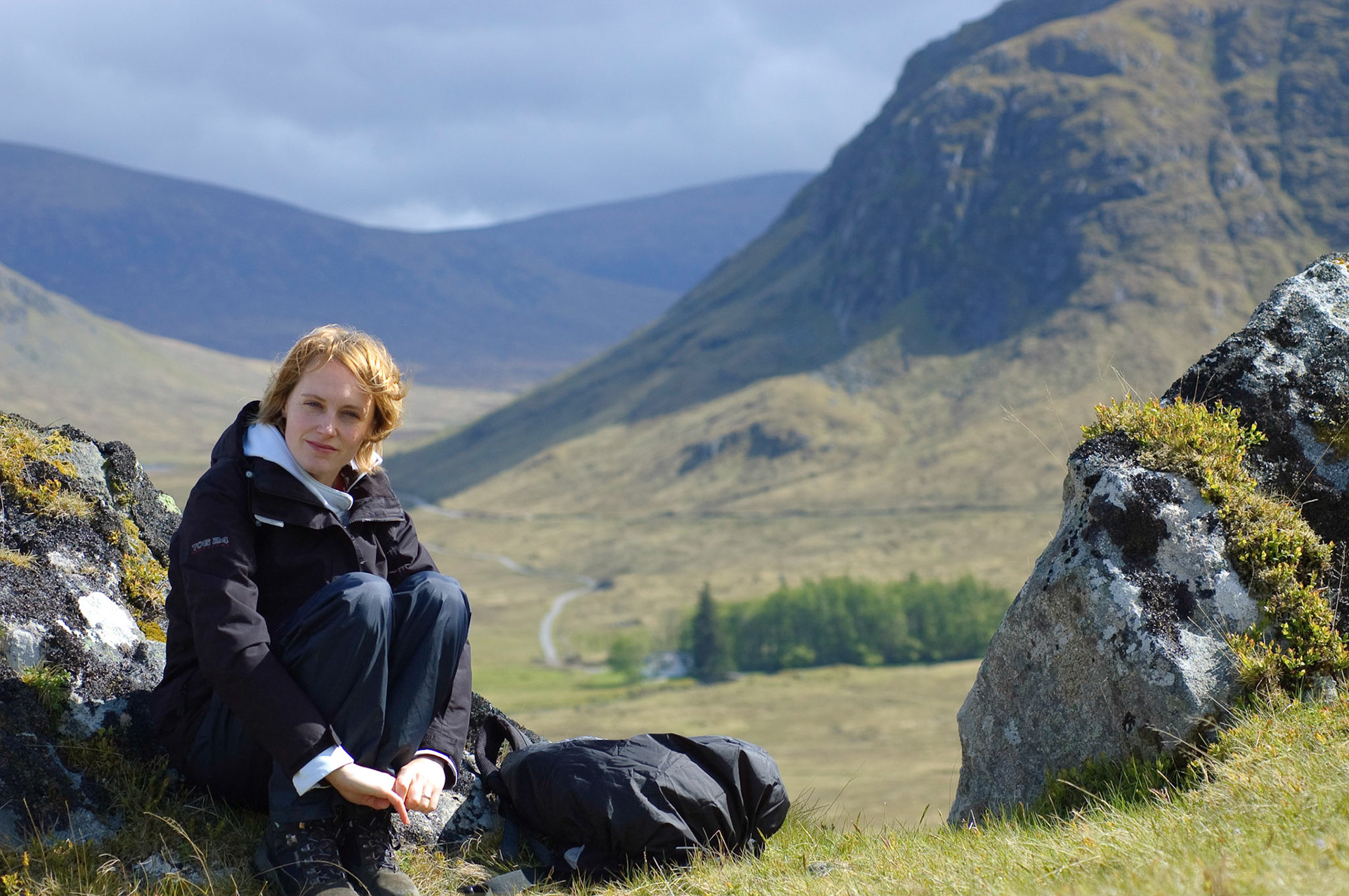 On the walk from Corrour Station to Tulloch.