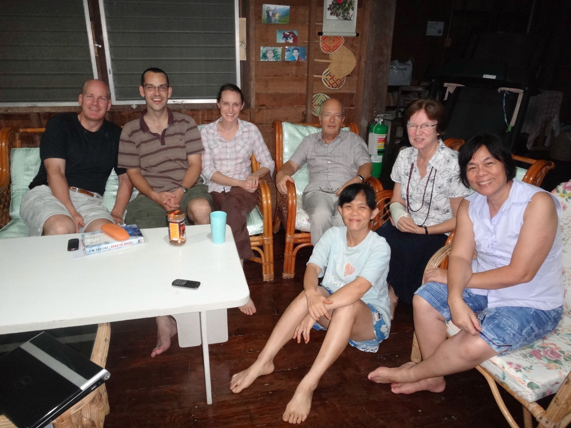 Our final home fellowship meeting