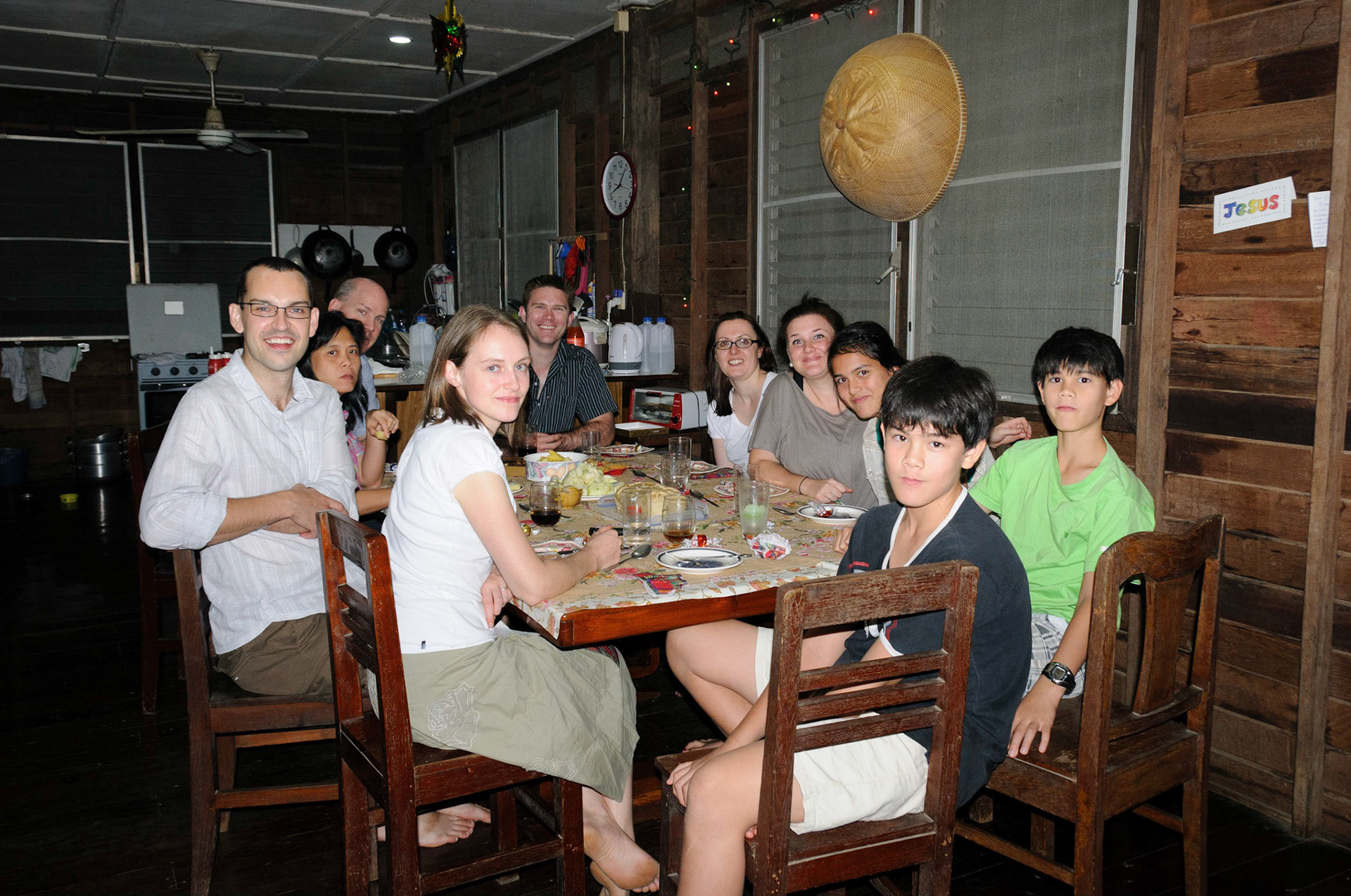 Christmas dinner on Christmas Day