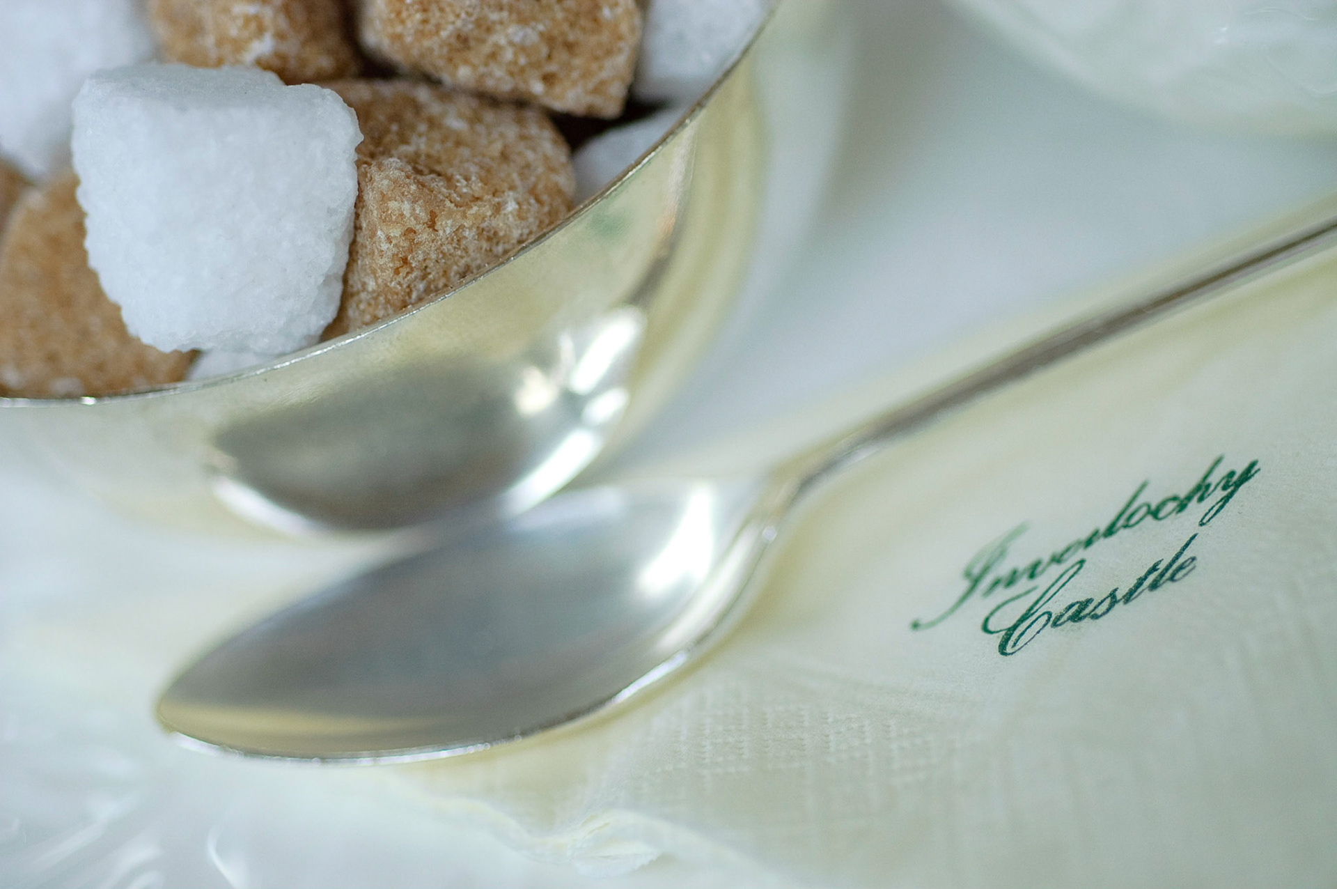 Afternoon tea at Inverlochy Castle Hotel