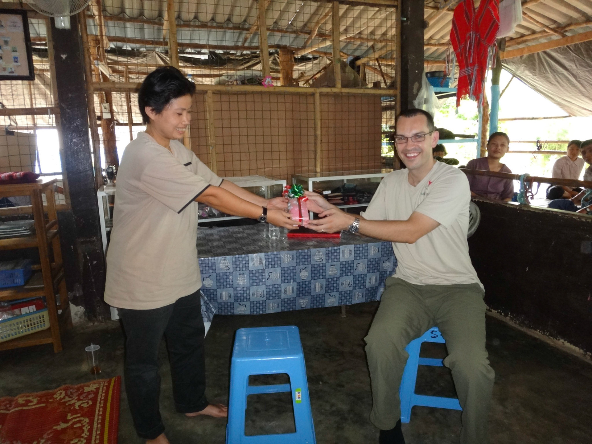 A goodbye gift from the Safe House