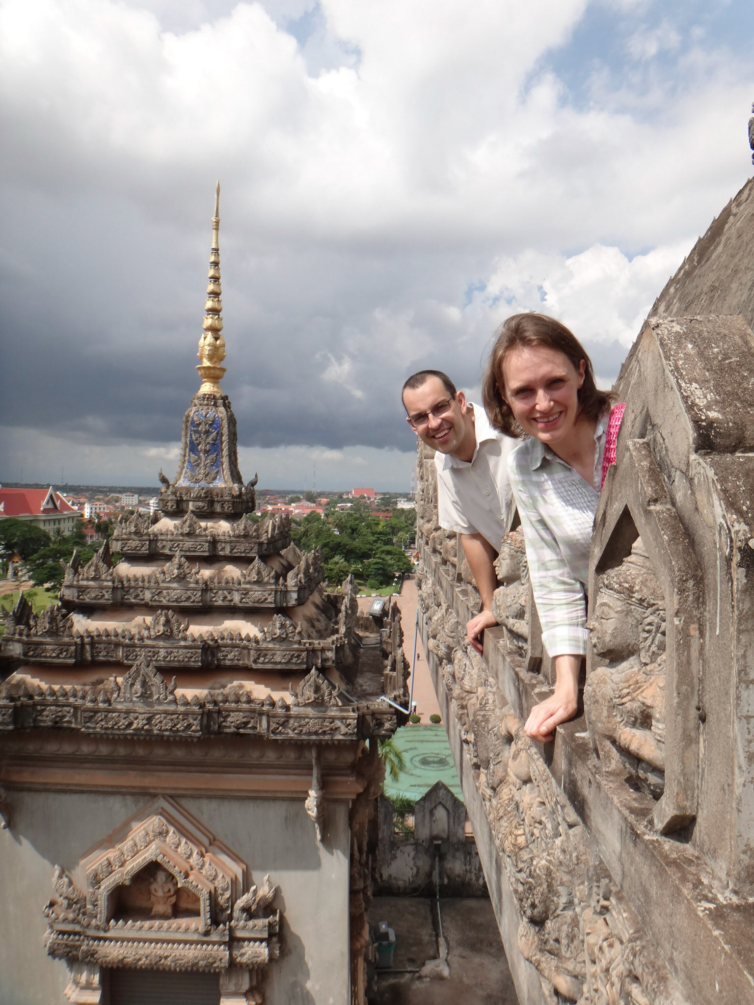 Patuxai in Vientiane, Laos