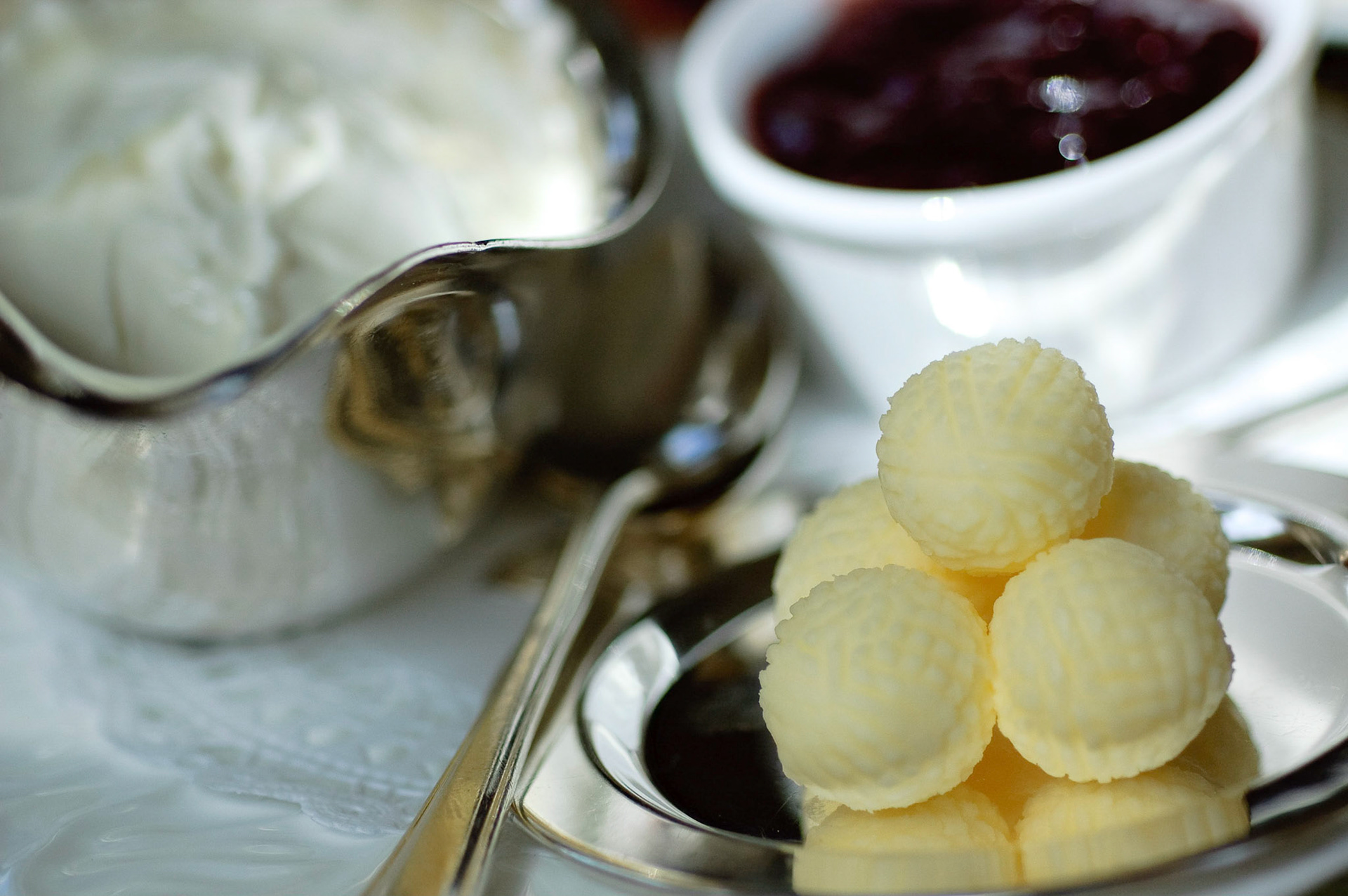 Afternoon tea at Inverlochy Castle Hotel