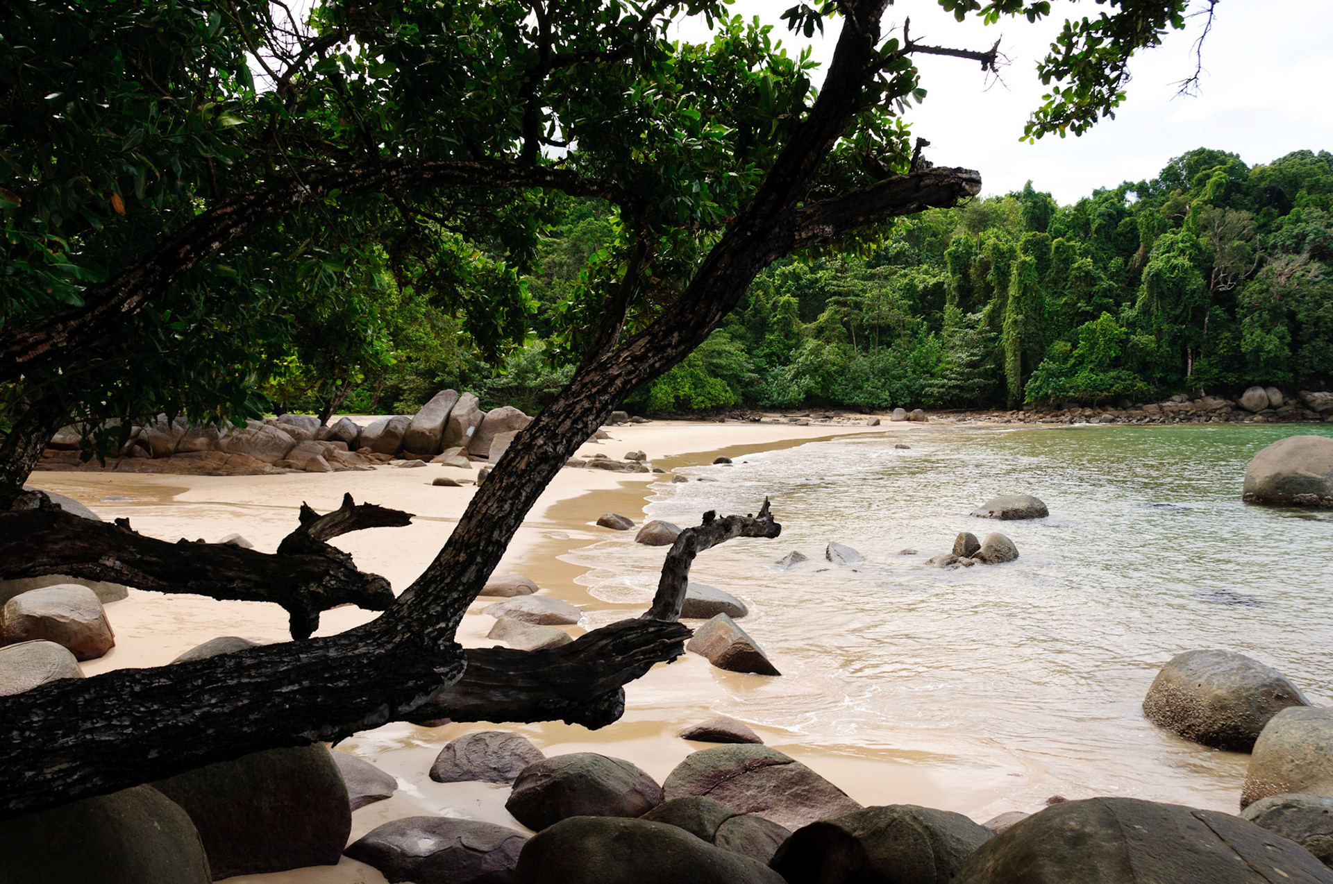 The idyllic 'Small Sandy Beach' in Khao Lak National Park